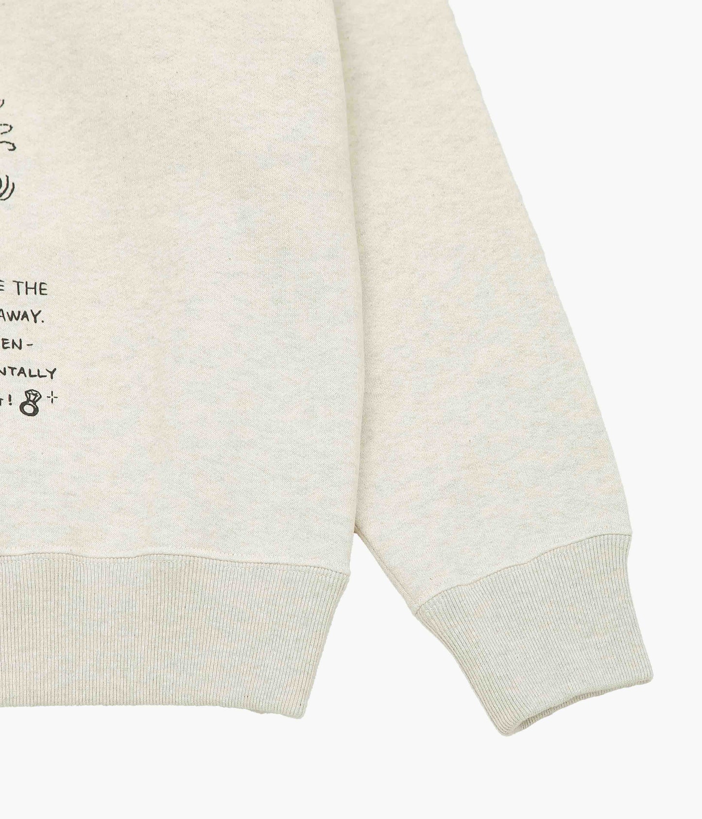 OLDMAN'S TAILOR ''VACUUM BOY SWEAT SHIRT'' (OATMEAL)