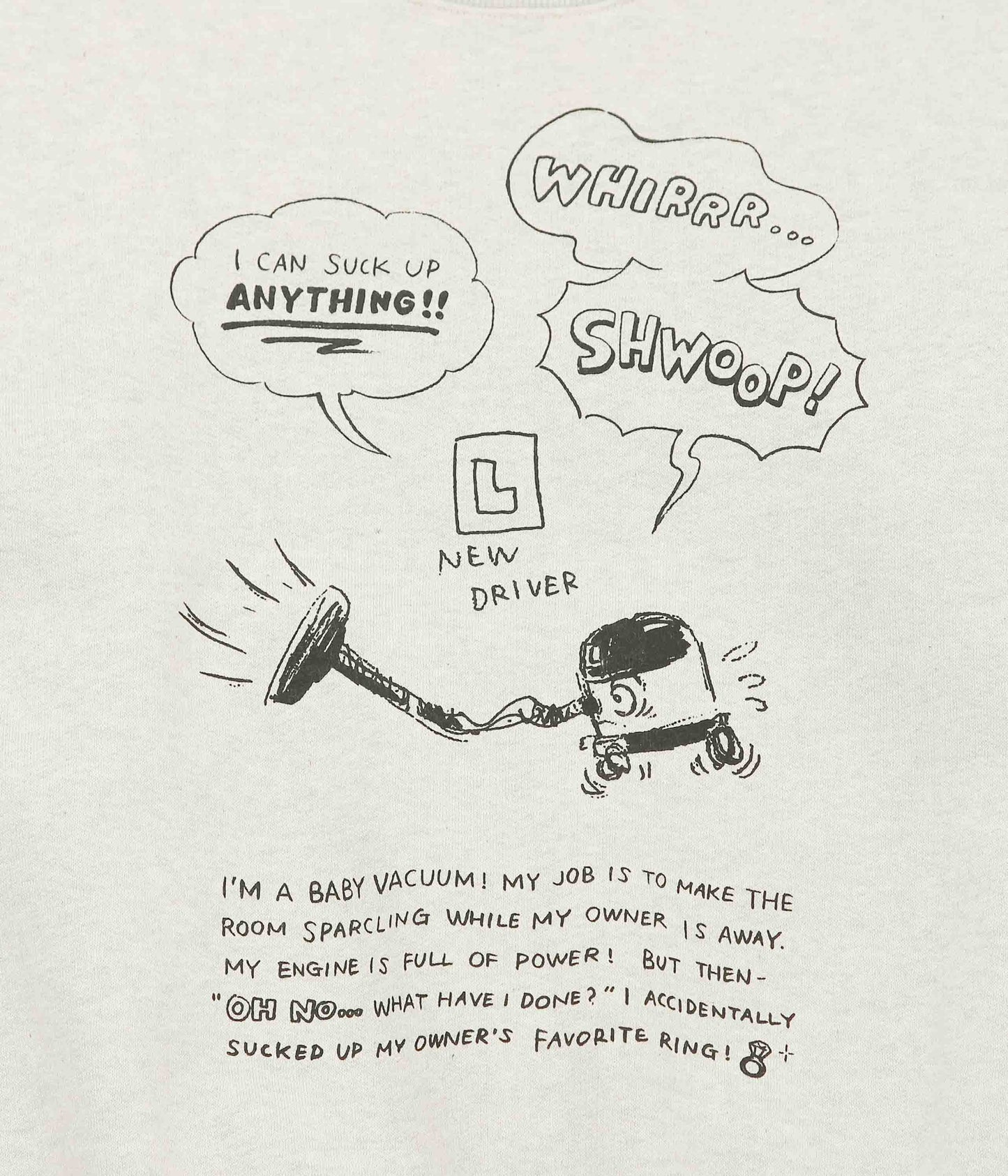 OLDMAN'S TAILOR ''VACUUM BOY SWEAT SHIRT'' (OATMEAL)
