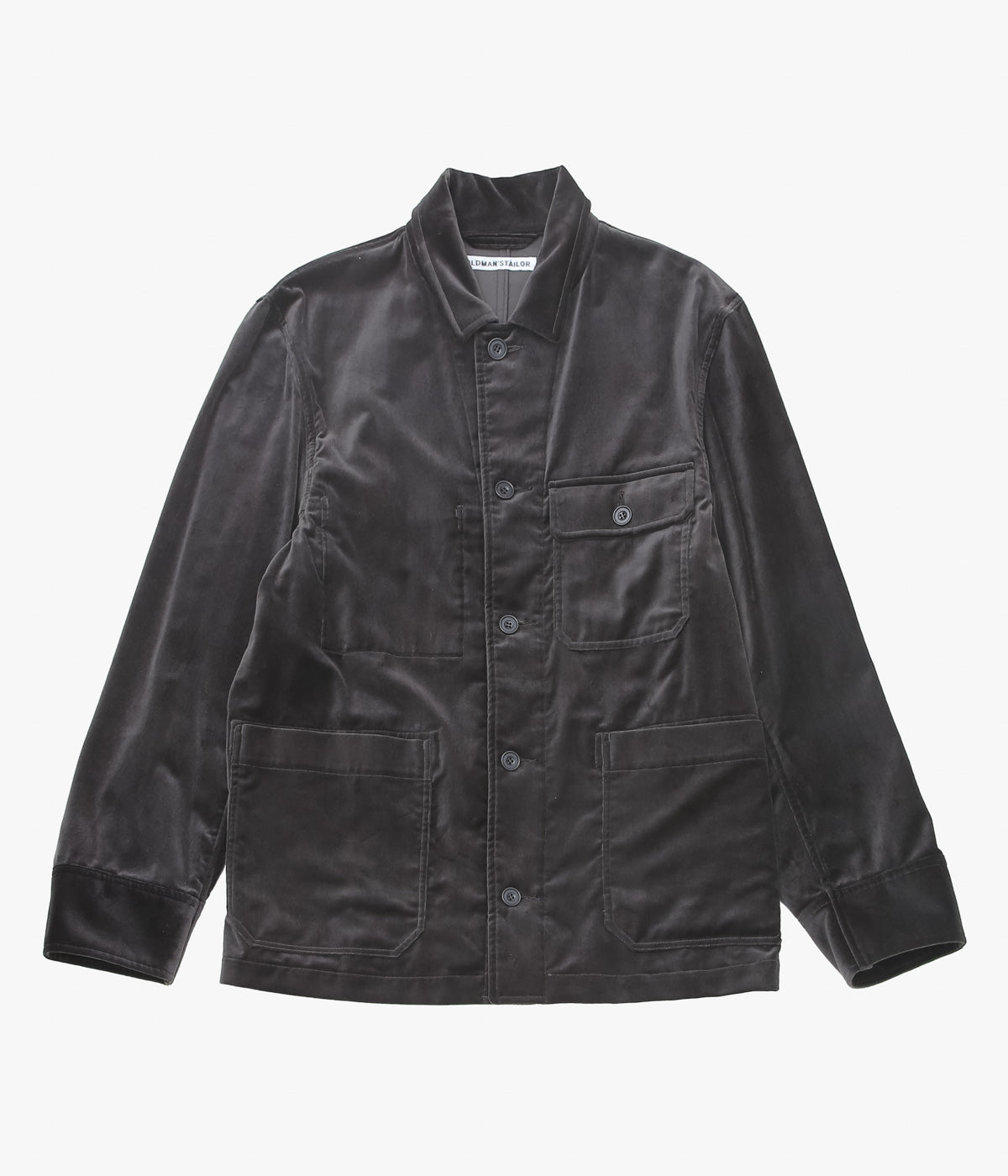 OLDMAN'S TAILOR ''VELVET COVERALLS'' (GRAY)