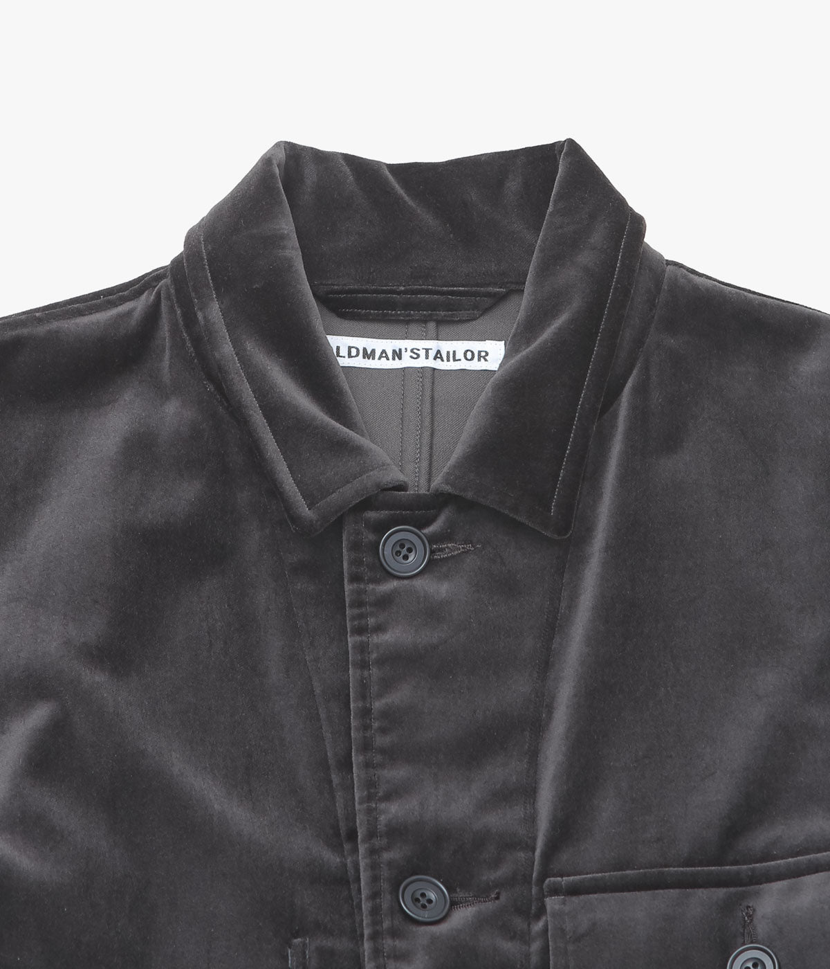 OLDMAN'S TAILOR ''VELVET COVERALLS'' (GRAY)