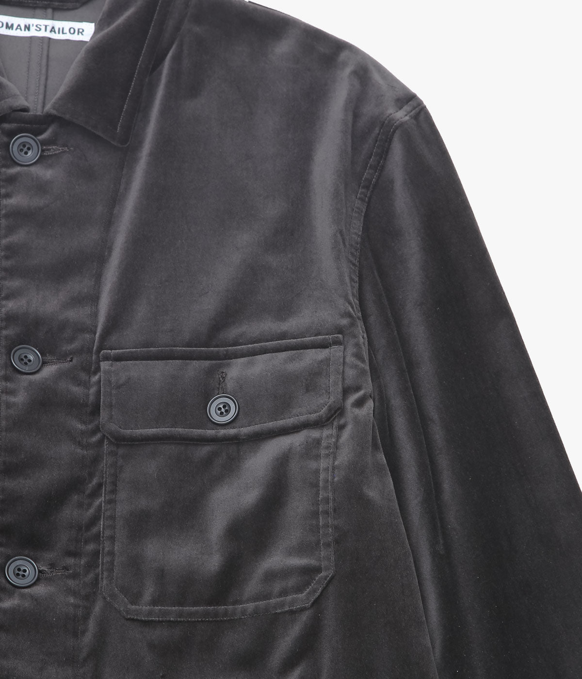 OLDMAN'S TAILOR ''VELVET COVERALLS'' (GRAY)