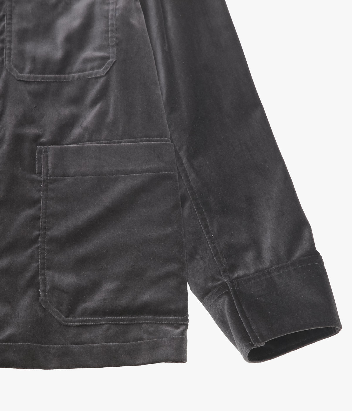 OLDMAN'S TAILOR ''VELVET COVERALLS'' (GRAY)