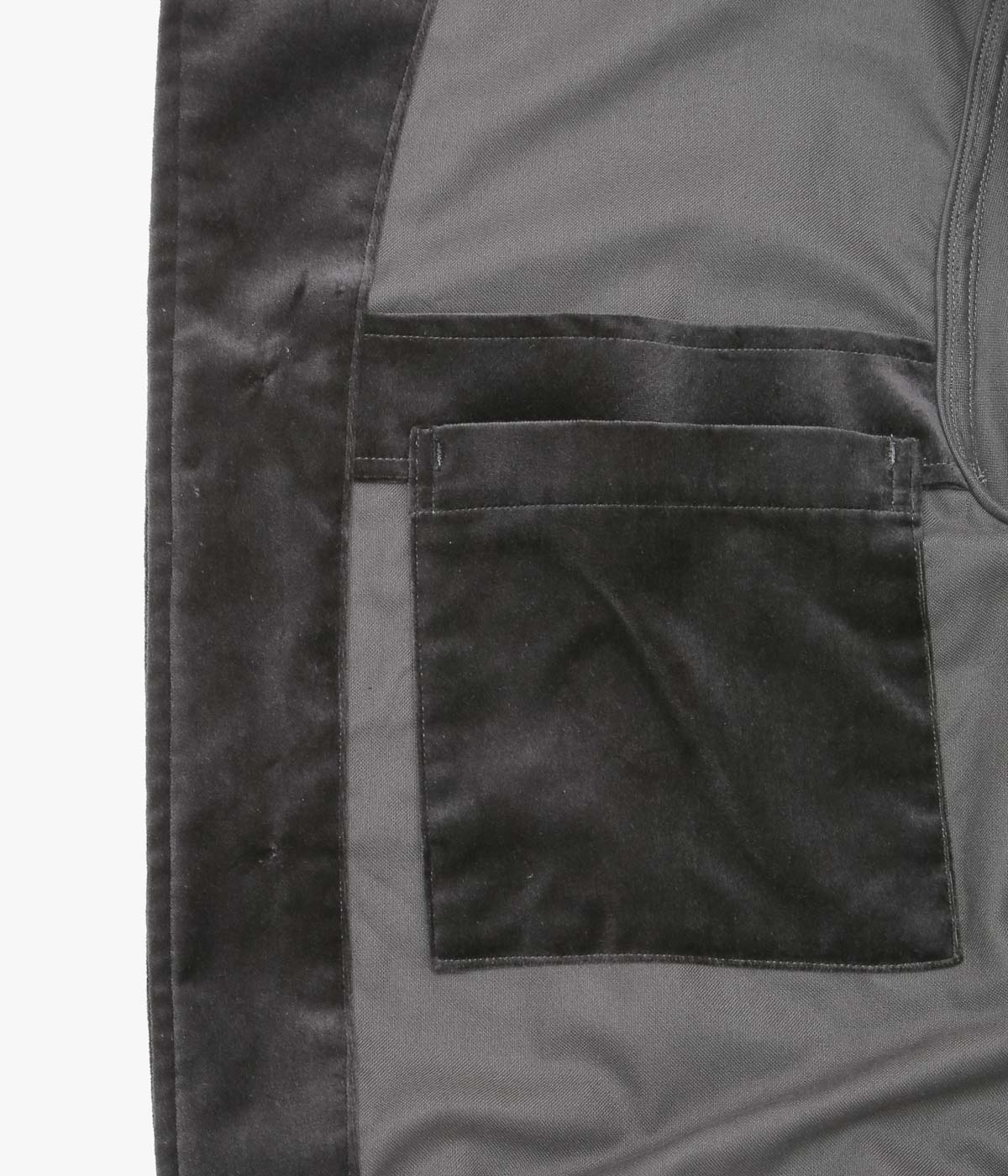 OLDMAN'S TAILOR ''VELVET COVERALLS'' (GRAY)