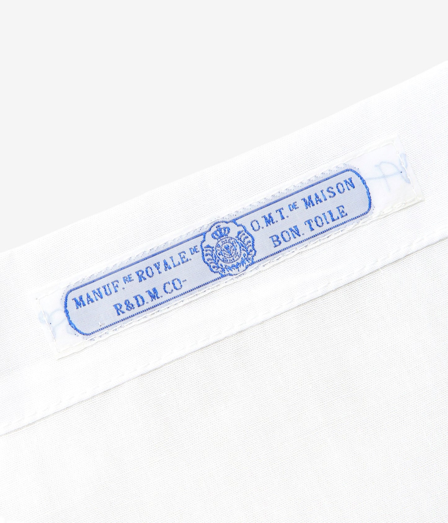 OLDMAN'S TAILOR ''B.W. MILK TEA TOTE BAG'' (WHITE)