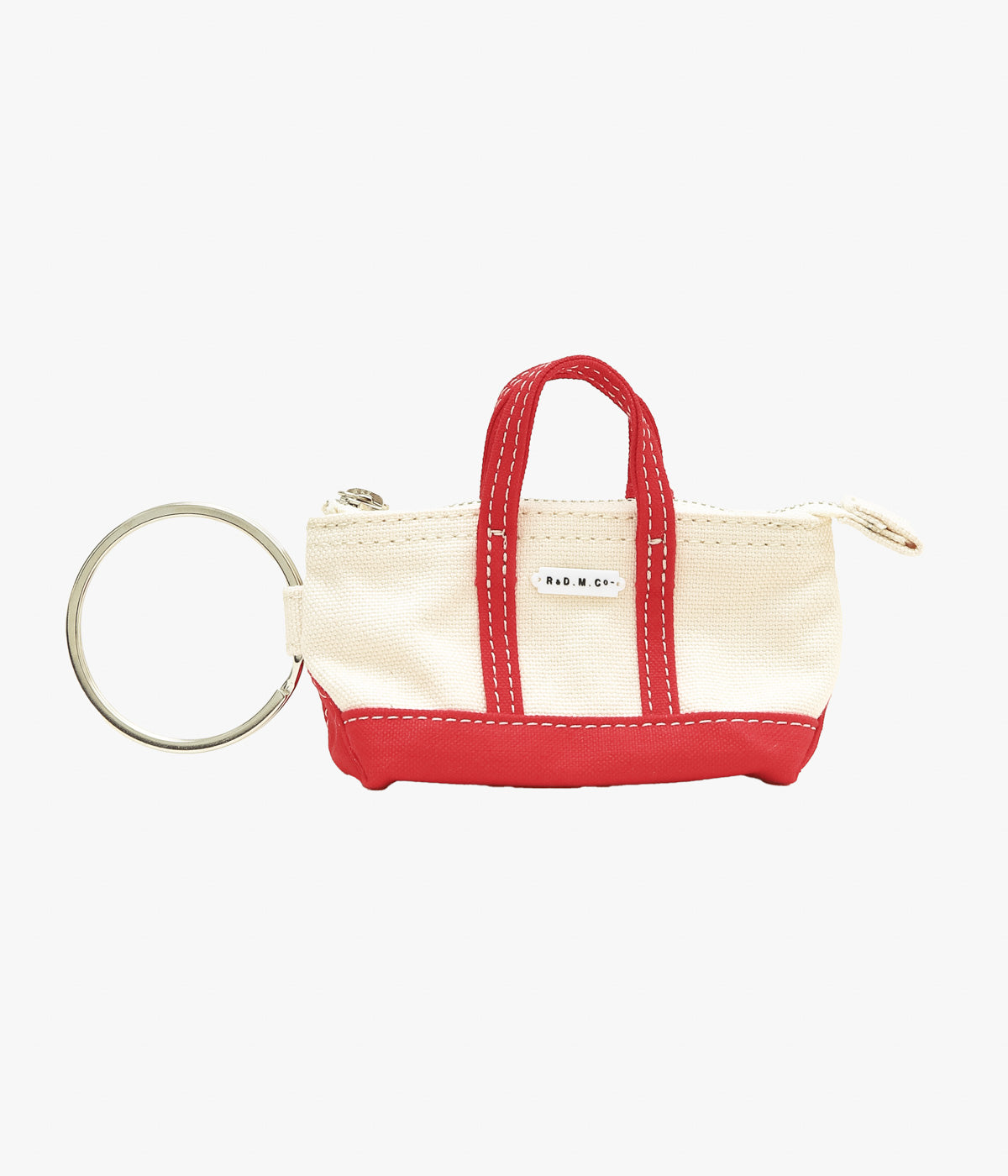 OLDMAN'S TAILOR "MINI MINI TOTE KEY RING" (RED)