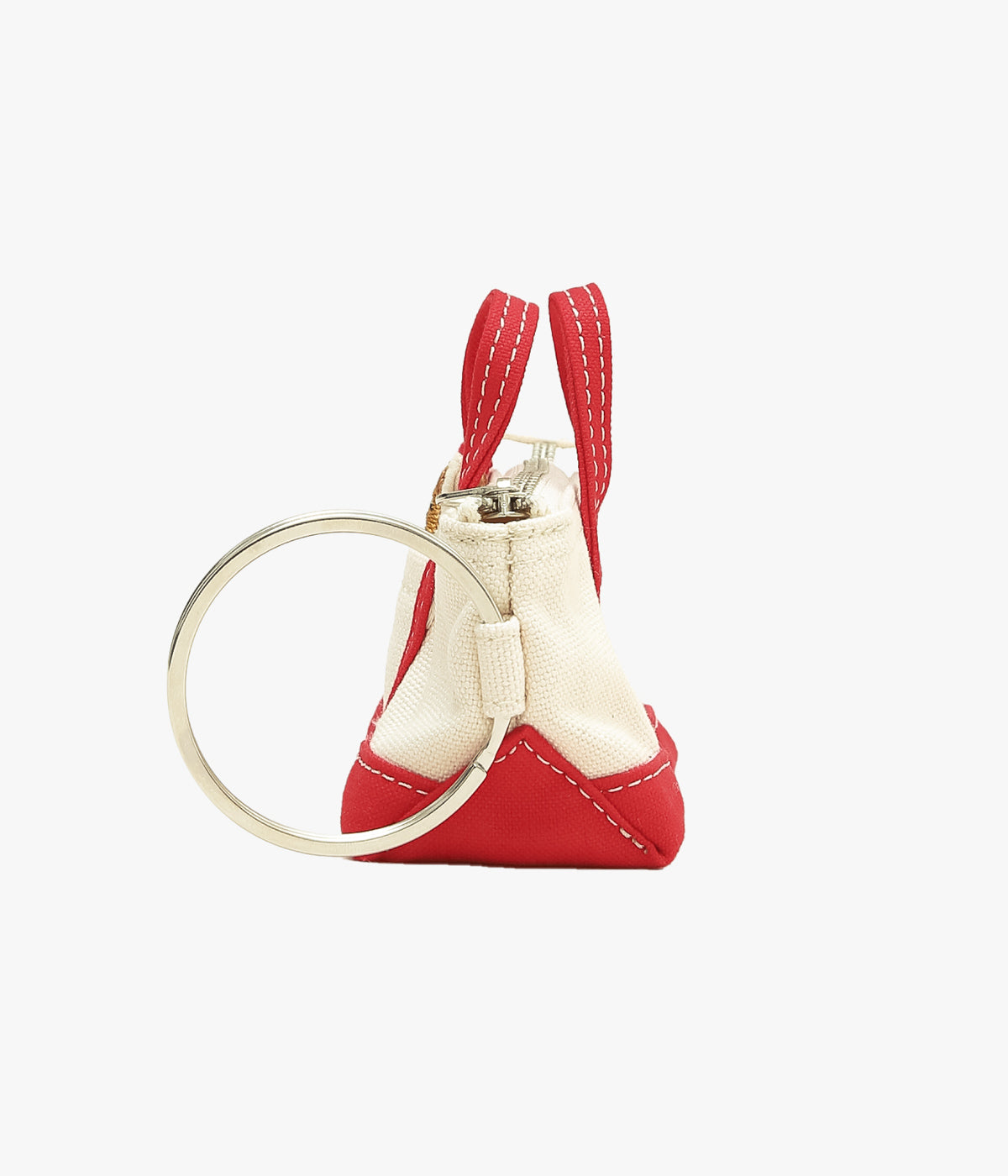 OLDMAN'S TAILOR "MINI MINI TOTE KEY RING" (RED)