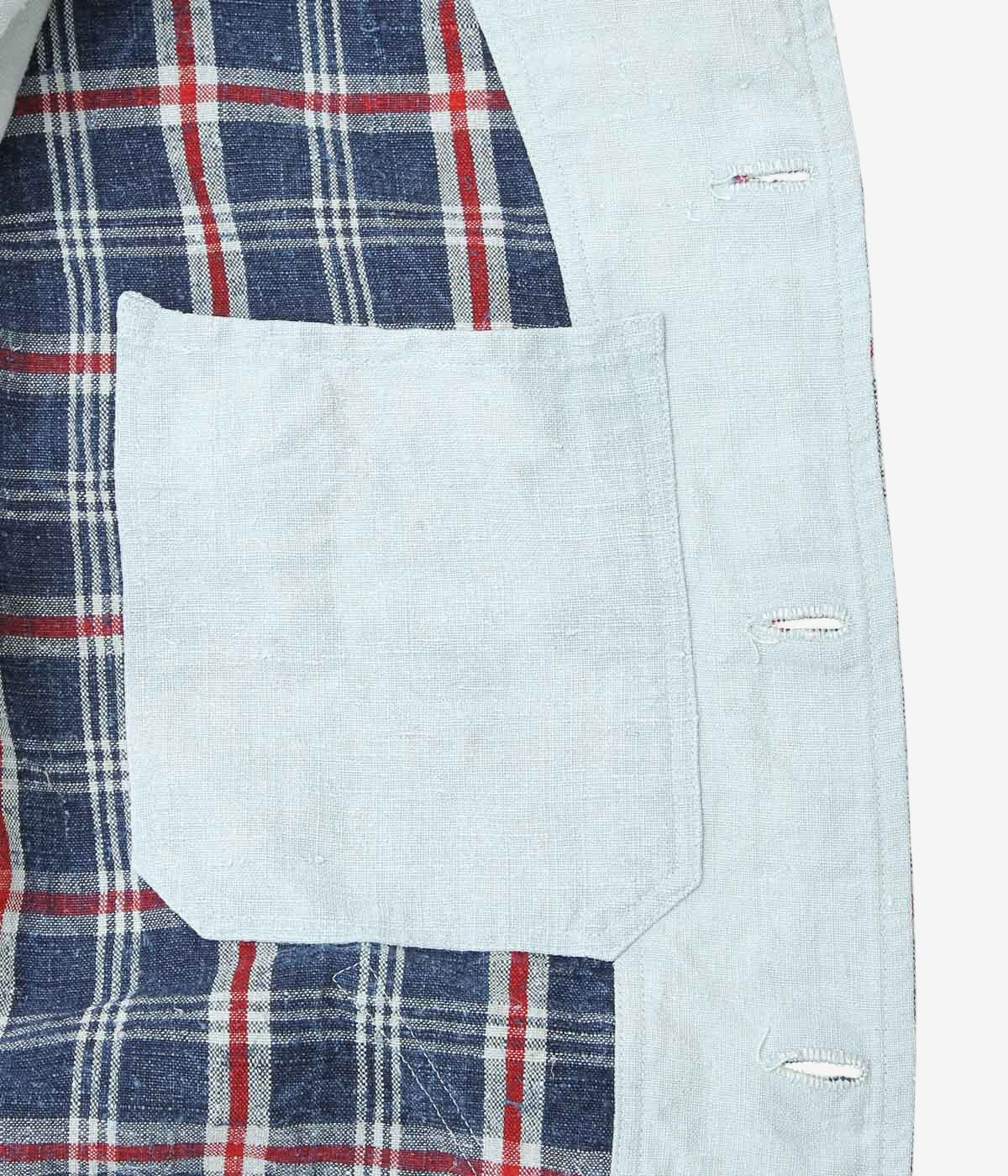 OLIVER CHURCH ''BIG JACKET｜ANTIQUE KELSCH'' (INDIGO/RED CHECK)