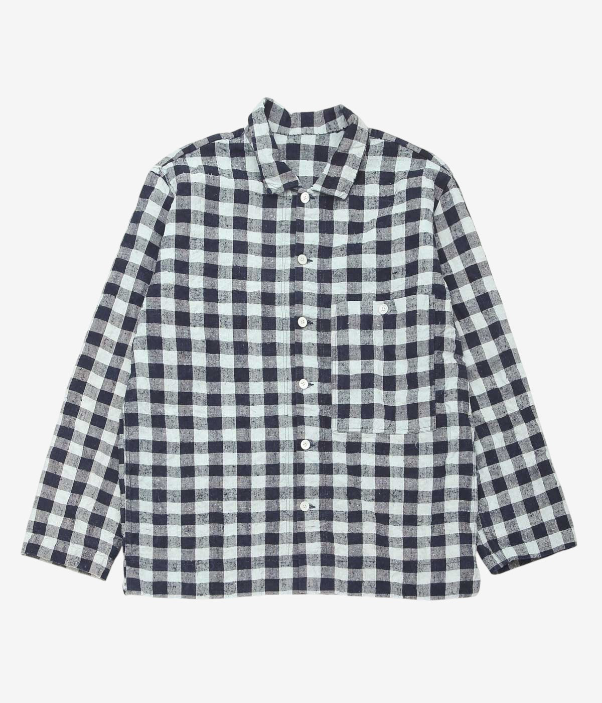 OLIVER CHURCH ''OVER SHIRT｜ANTIQUE KELSCH'' (NAVY CHECK)