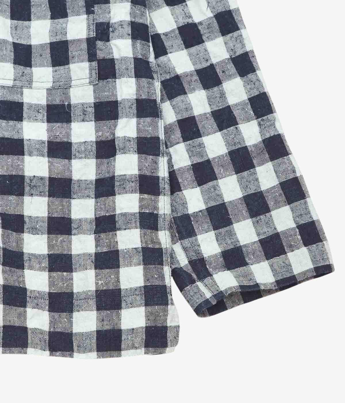 OLIVER CHURCH ''OVER SHIRT｜ANTIQUE KELSCH'' (NAVY CHECK)
