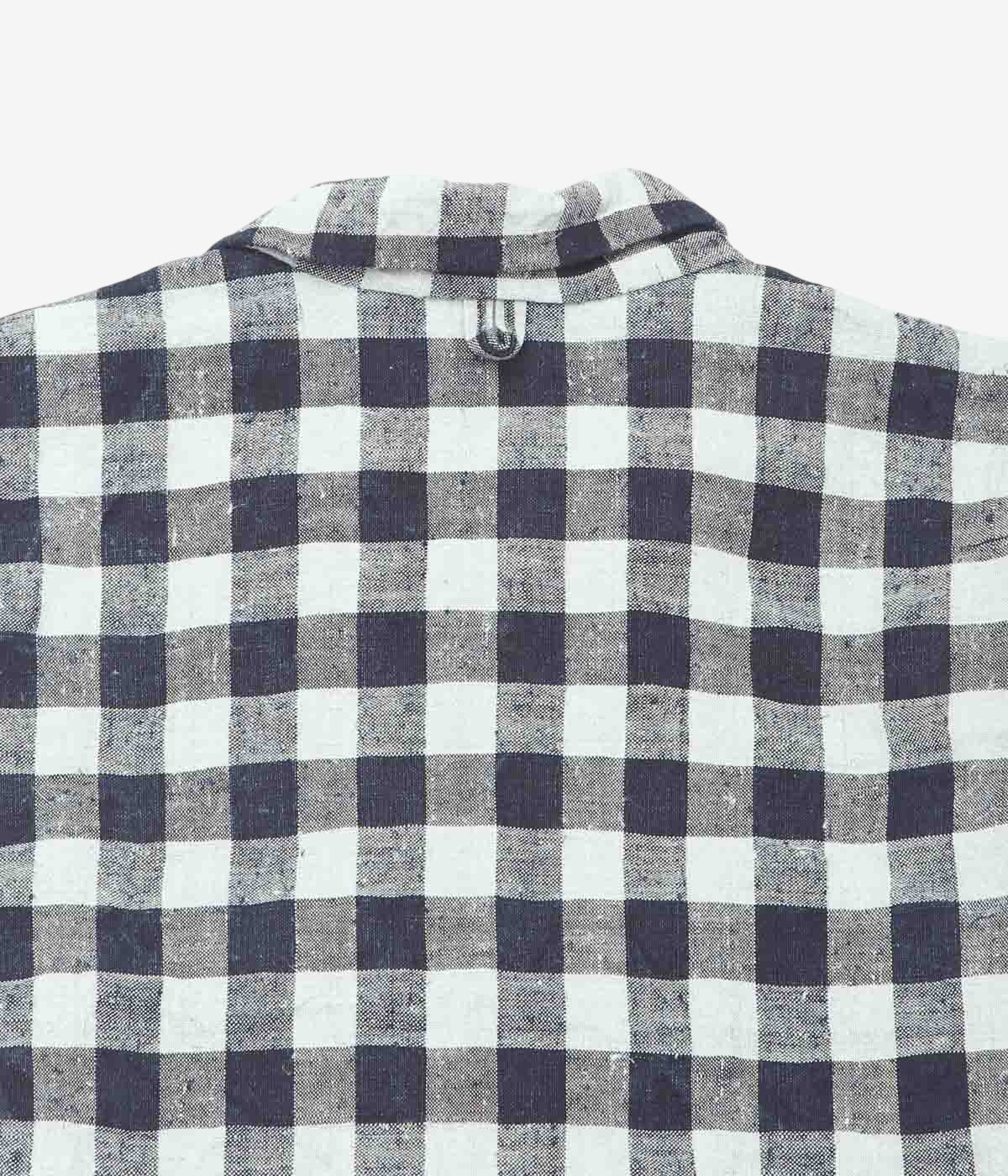 OLIVER CHURCH ''OVER SHIRT｜ANTIQUE KELSCH'' (NAVY CHECK)