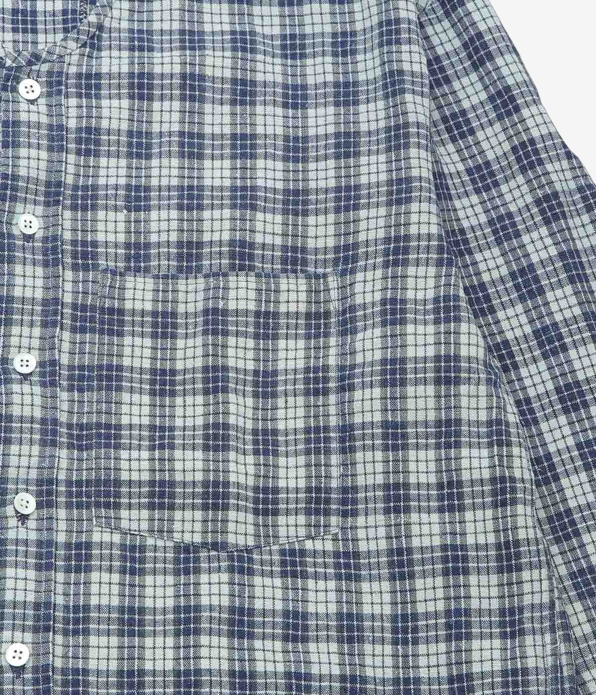 OLIVER CHURCH ''SOFT SHIRT｜ANTIQUE KELSCH'' (NAVY CHECK)