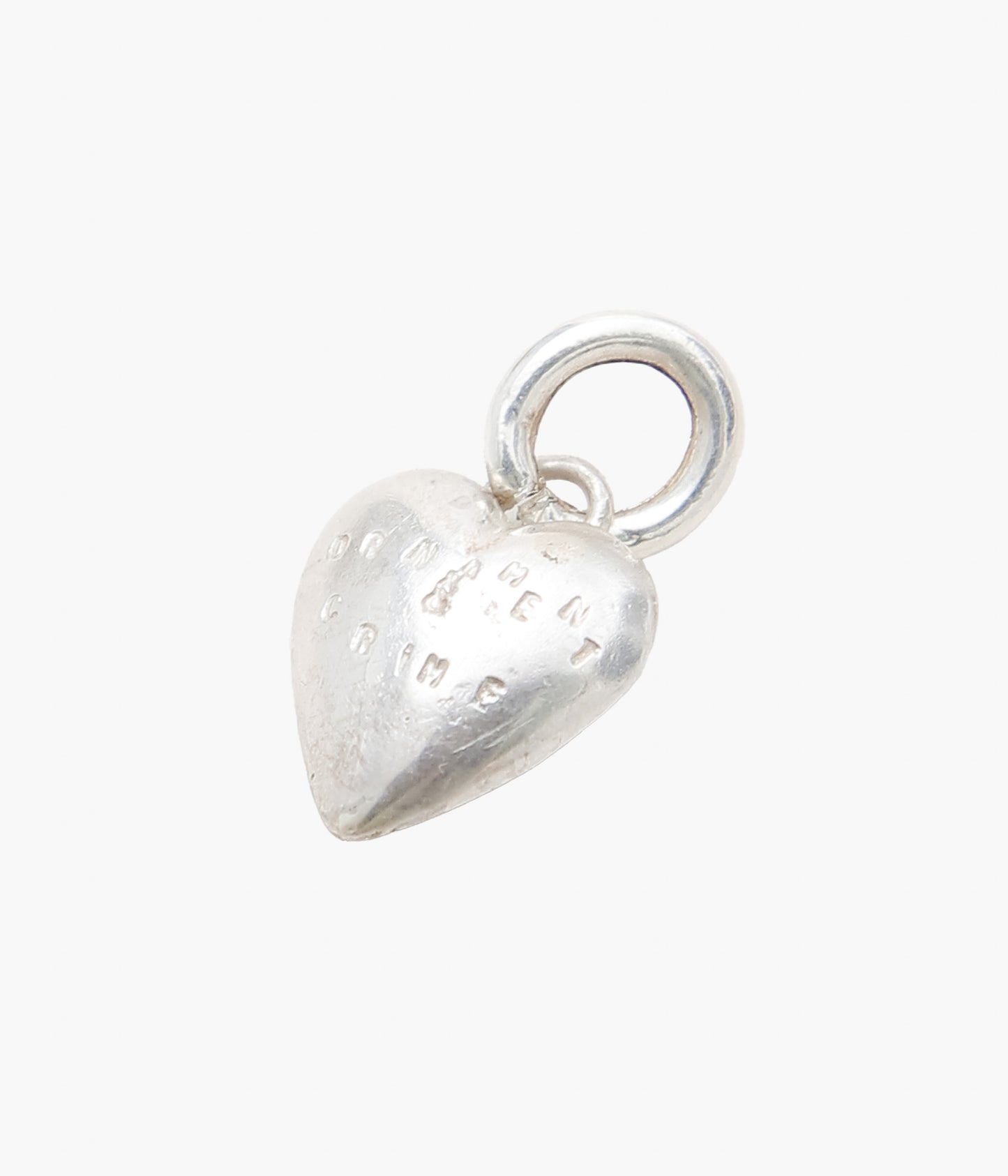ORNAMENT&CRIME ''HEART CHARM'' (SILVER)