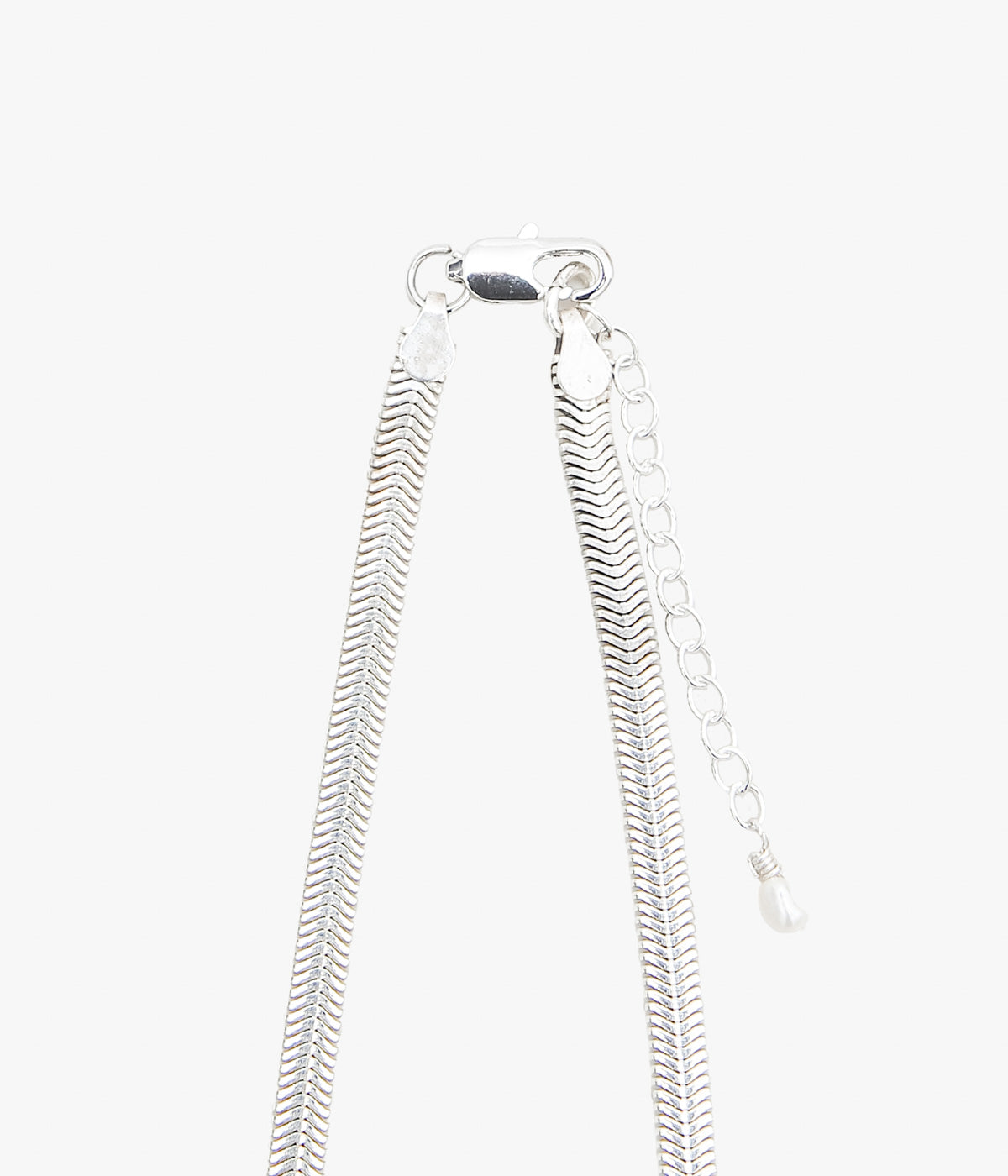 ORNAMENT&CRIME "MINI SUN&WOOD/THUNDER CHOKER" (SILVER/BRASS)