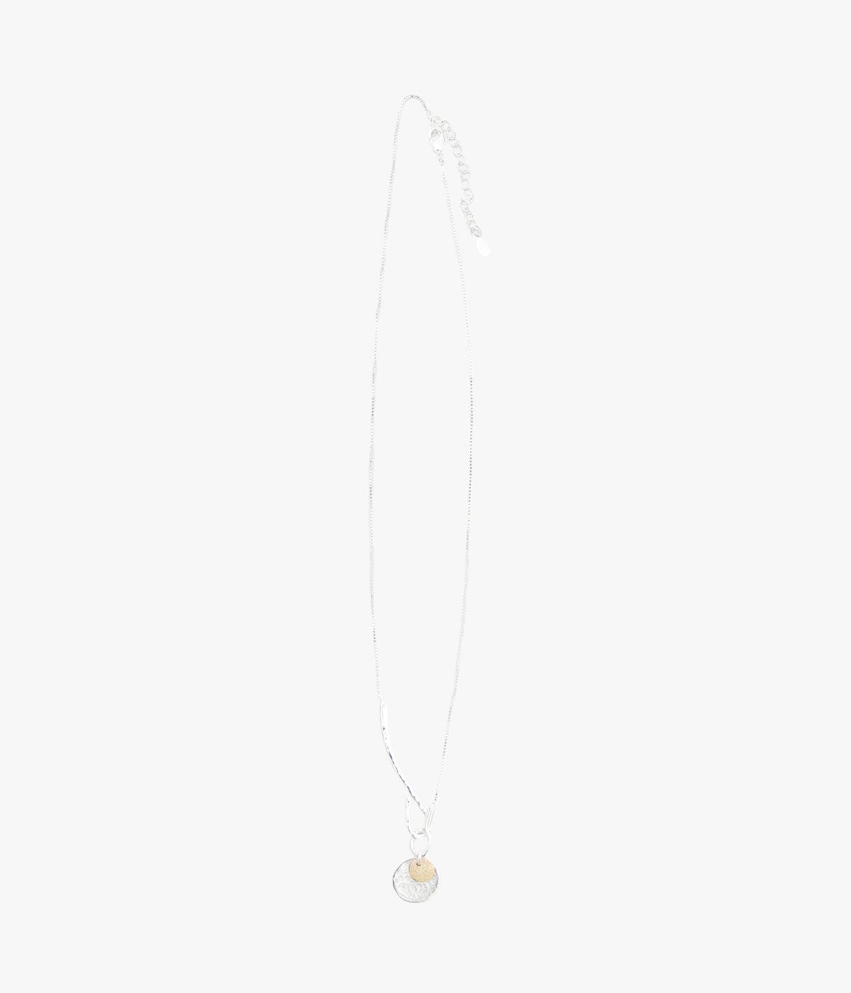 ORNAMENT&CRIME ''ORNAMENT & CRIME & SUN NECKLACE'' (SILVER/GOLD PLATED)
