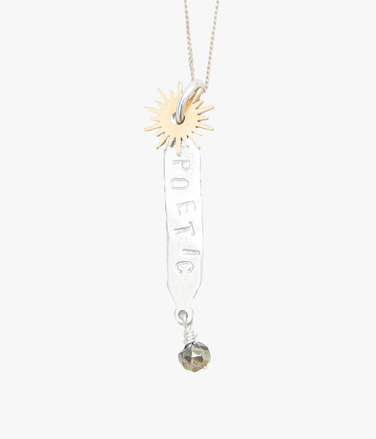 ORNAMENT&CRIME "POETIC STAR NECKLACE" (GOLD/SILVER/GOLD PLATED)