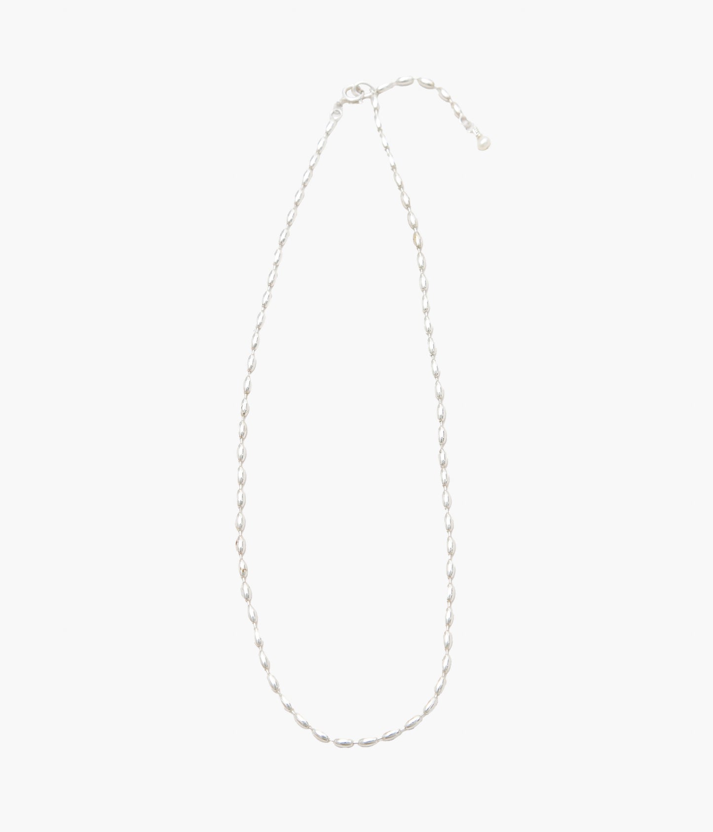ORNAMENT&CRIME '' RICE CHAIN'' (SILVER)