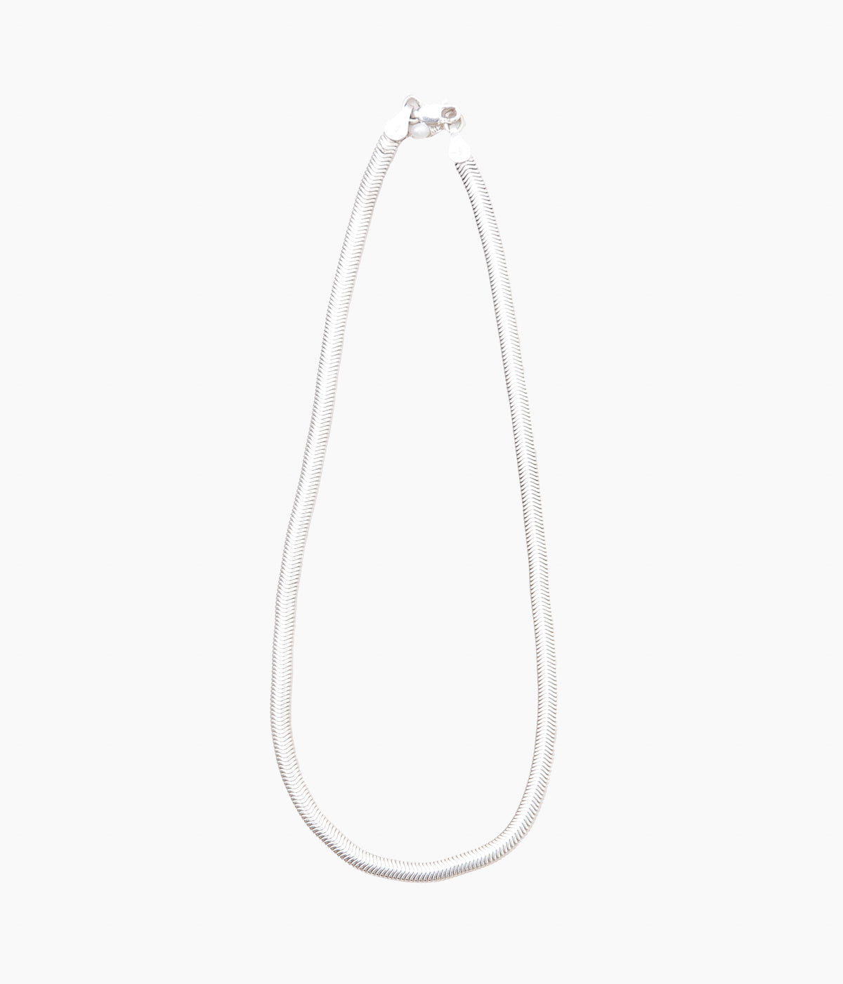 ORNAMENT&CRIME ''SNAKE CHAIN NECKLACE'' (STARLING SILVER)