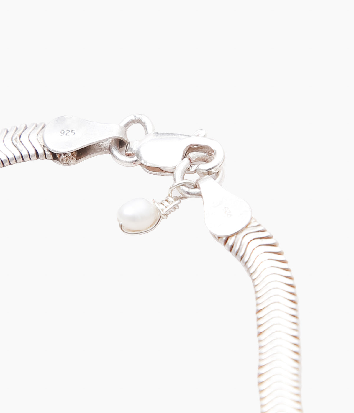 ORNAMENT&CRIME ''SNAKE CHAIN NECKLACE'' (STARLING SILVER)