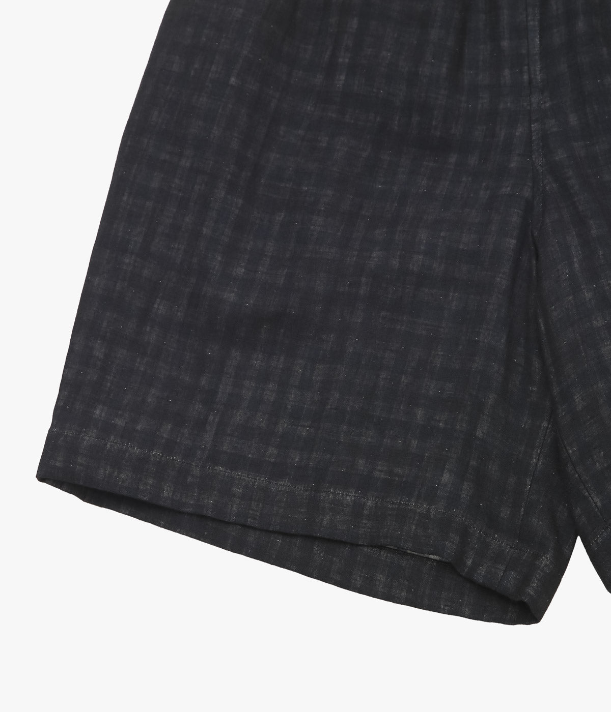 GORSCH ''DOUBLE SIDED GAUZE EASY SHORTS'' (BLACK CHECK)