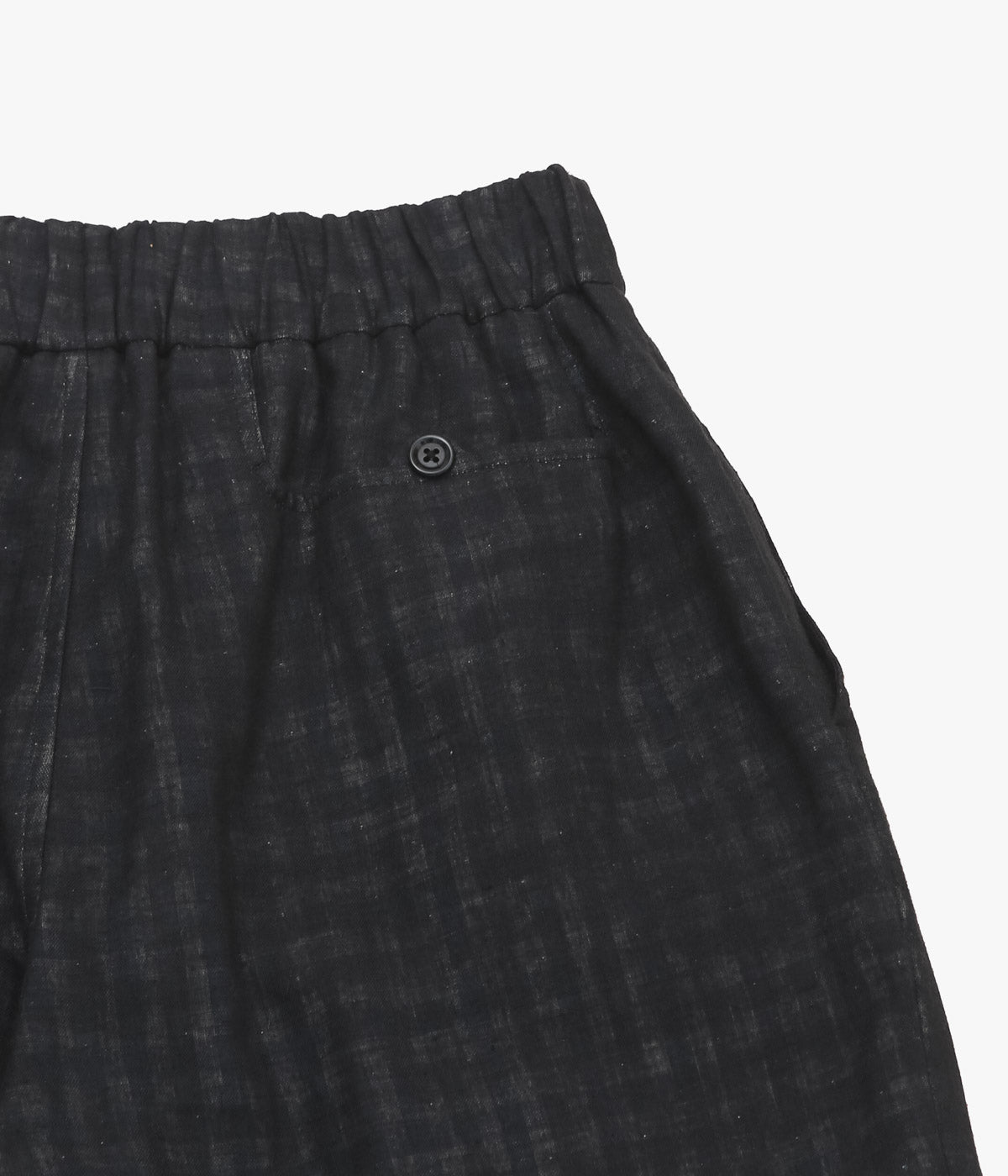 GORSCH ''DOUBLE SIDED GAUZE EASY SHORTS'' (BLACK CHECK)