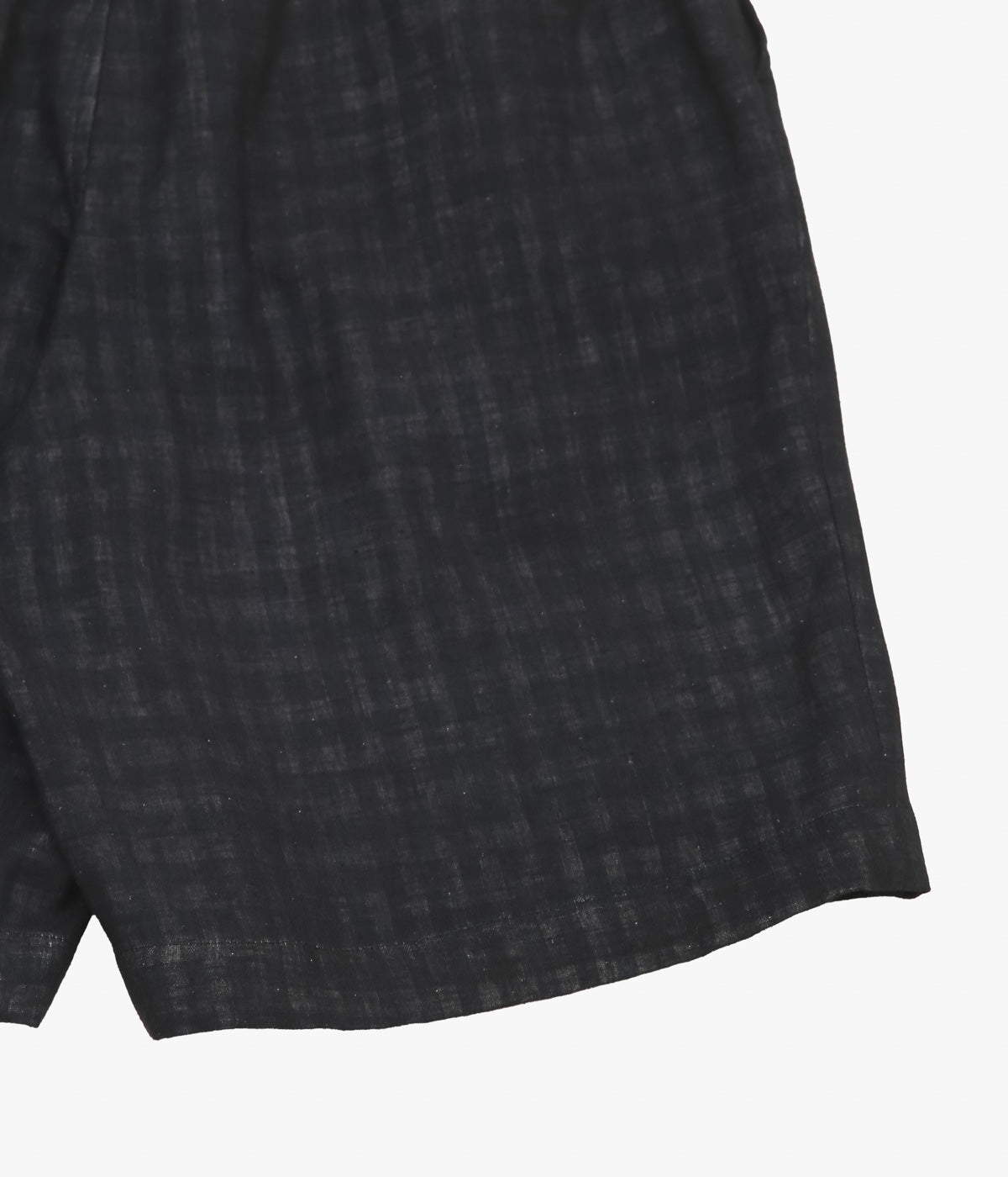 GORSCH ''DOUBLE SIDED GAUZE EASY SHORTS'' (BLACK CHECK)
