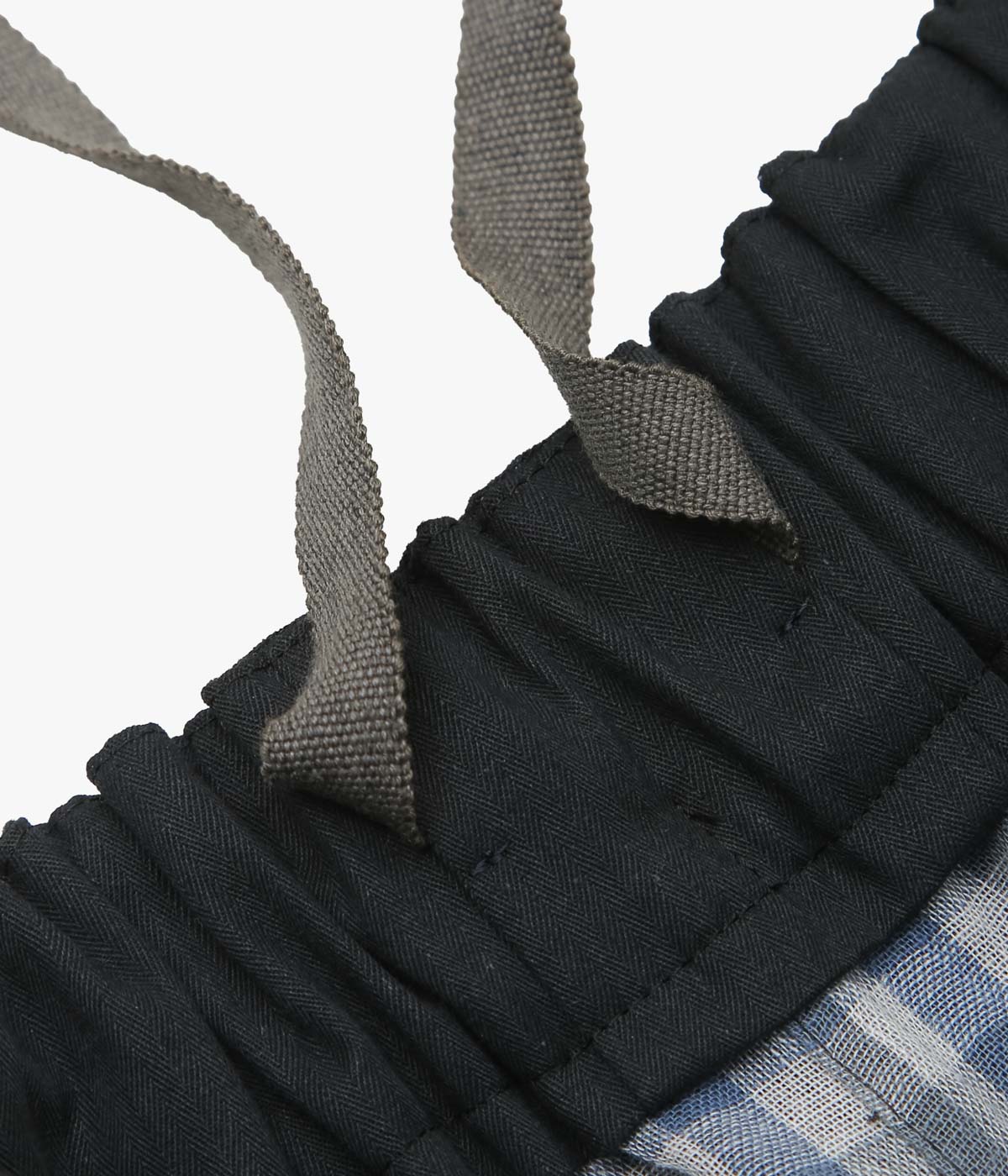 GORSCH ''DOUBLE SIDED GAUZE EASY SHORTS'' (BLACK CHECK)