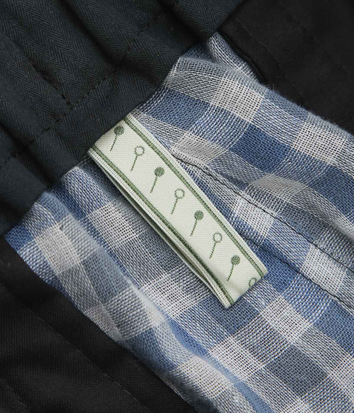 GORSCH ''DOUBLE SIDED GAUZE EASY SHORTS'' (BLACK CHECK)