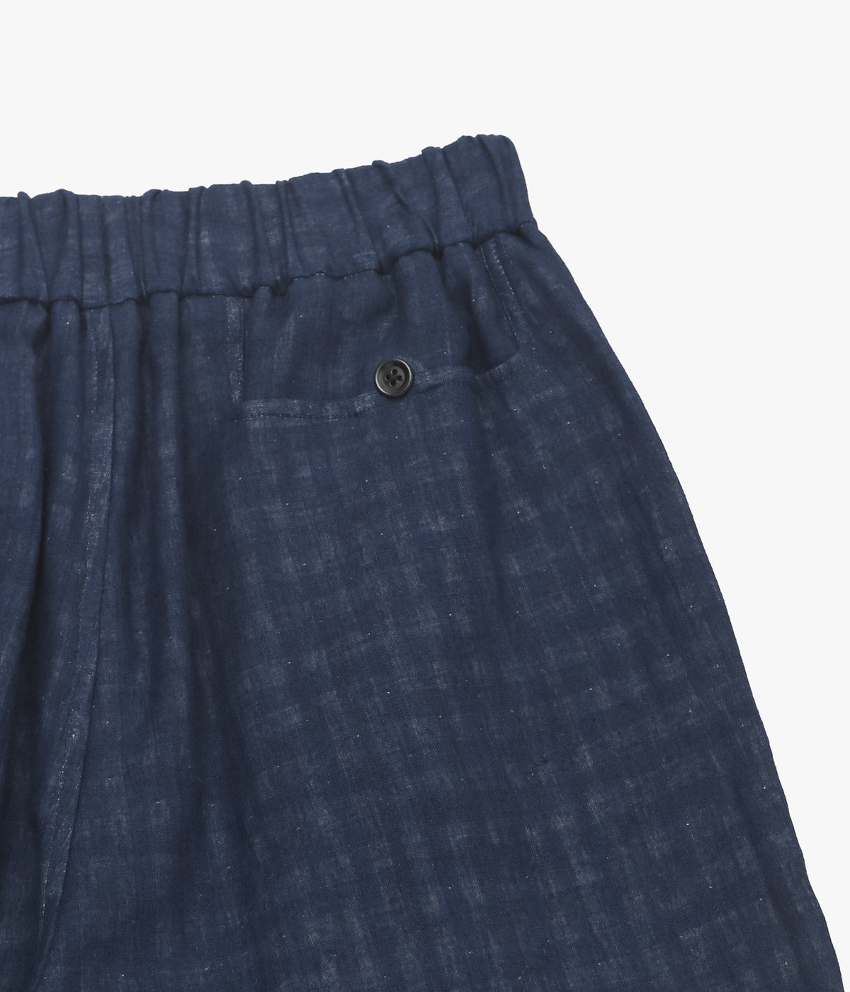 GORSCH ''DOUBLE SIDED GAUZE EASY SHORTS'' (NAVY CHECK)