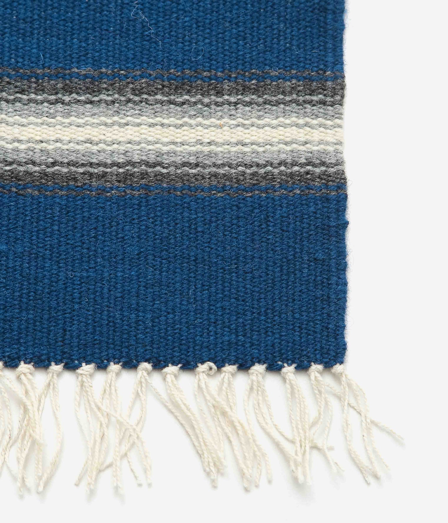 ORTEGA'S ''CHIMAYO RUG 38×24cm ROADRUNNER'' (BLUE×GREY)