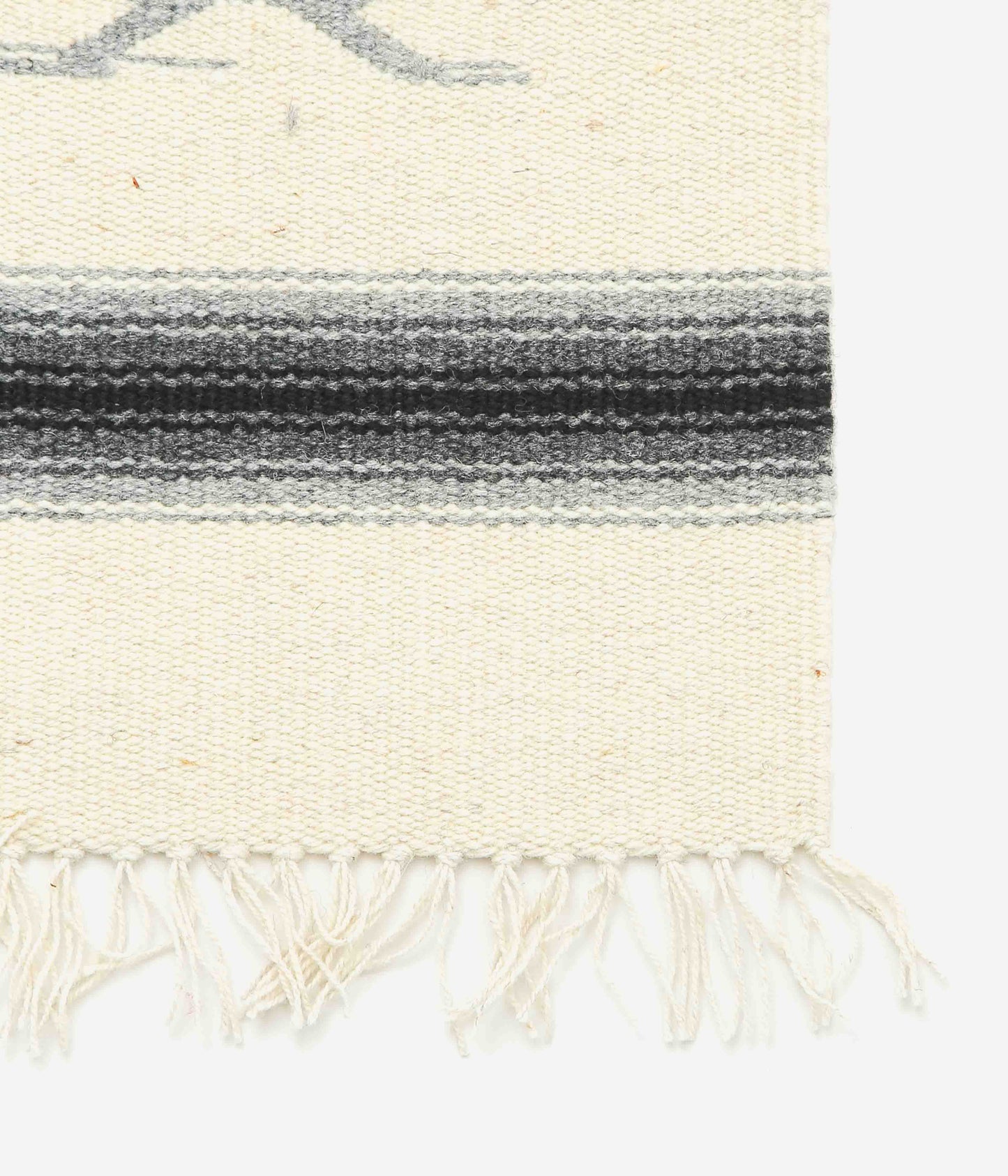 ORTEGA'S ''CHIMAYO RUG 38×24cm ROADRUNNER'' (NATURAL×GREY)