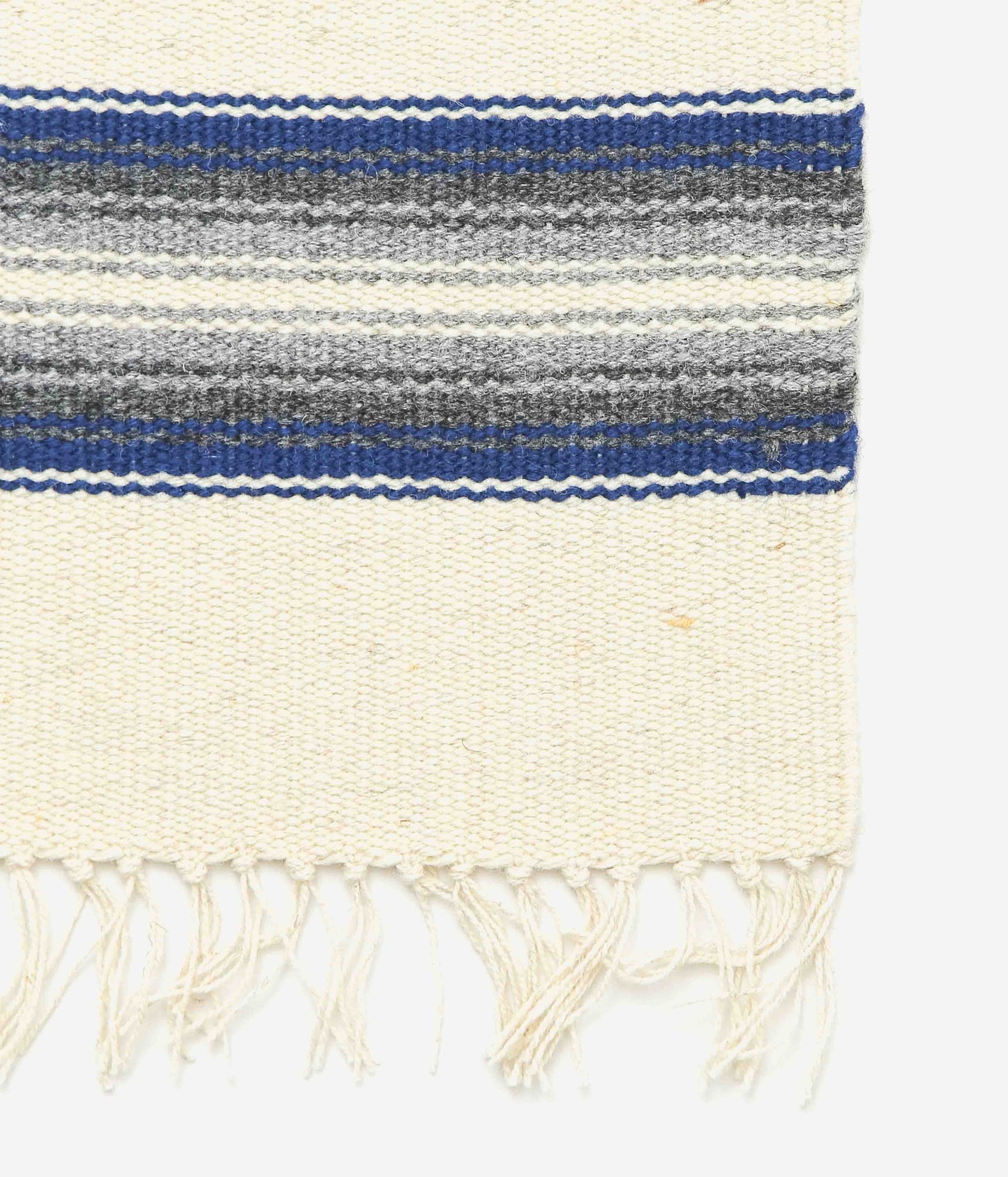 ORTEGA'S ''CHIMAYO RUG 48×24cm ROADRUNNER'' (NATURAL×NAVY)