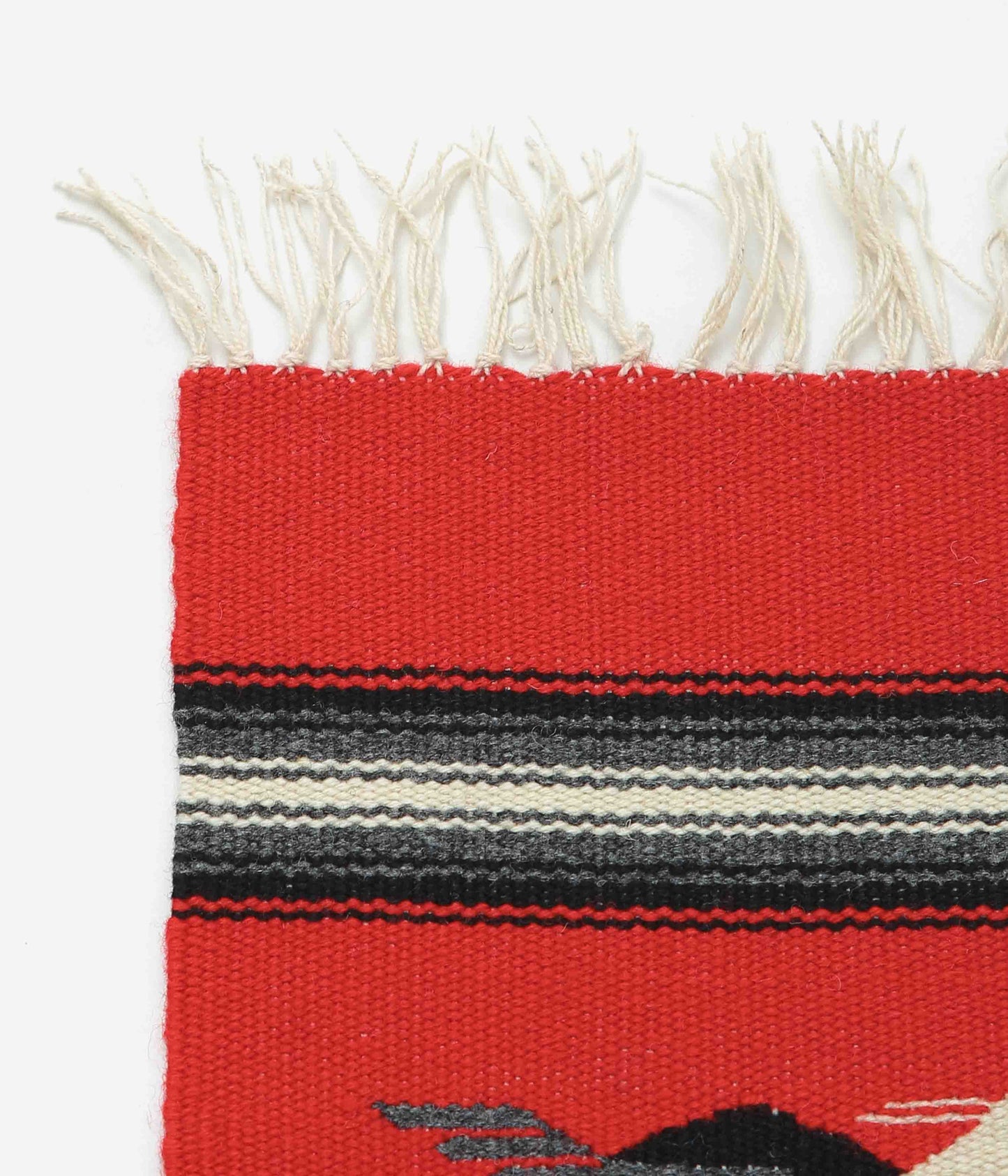 ORTEGA'S ''CHIMAYO RUG 38×24cm ROADRUNNER'' (RED×BLACK)