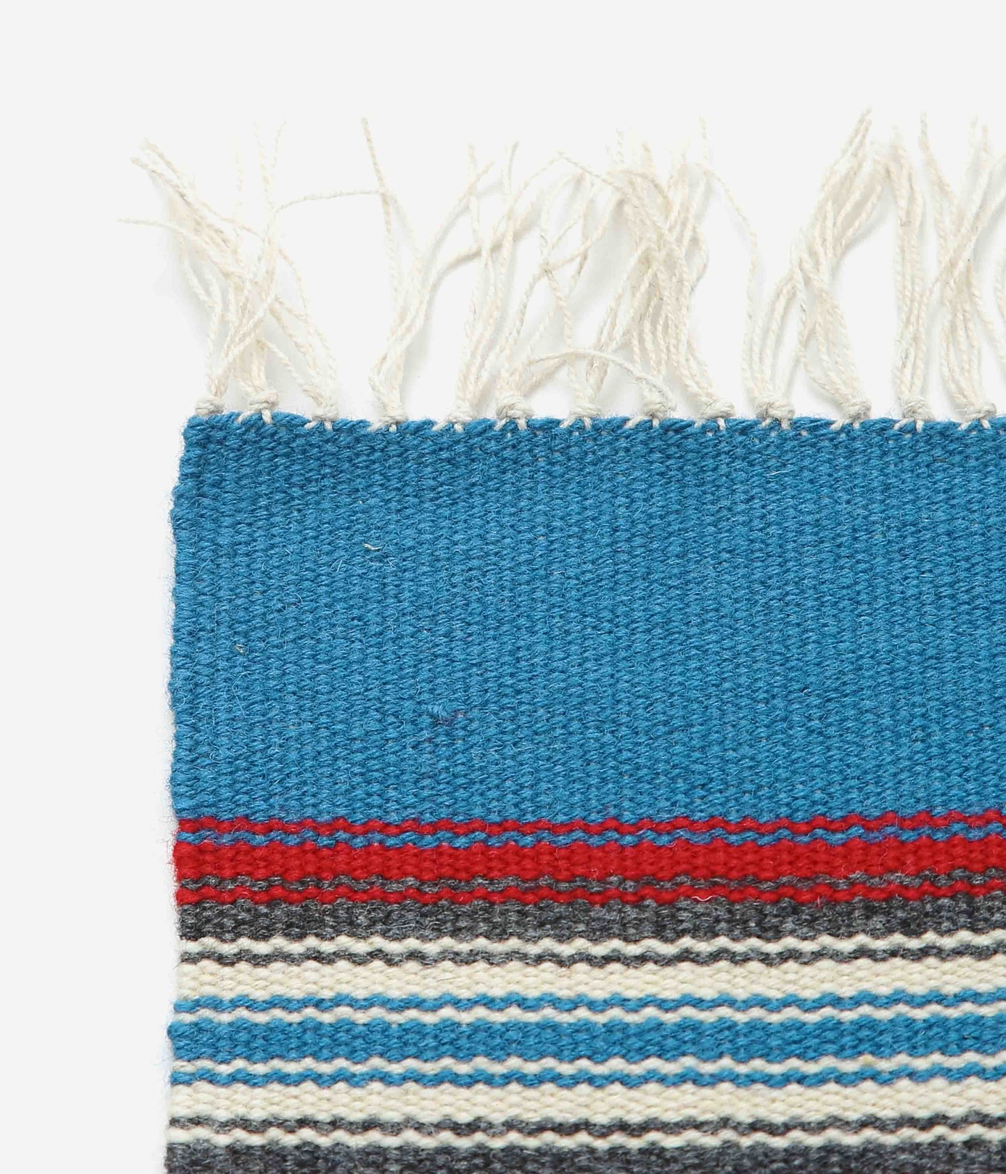 ORTEGA'S ''CHIMAYO RUG 38×24cm ROADRUNNER'' (TURQUOISE×RED)
