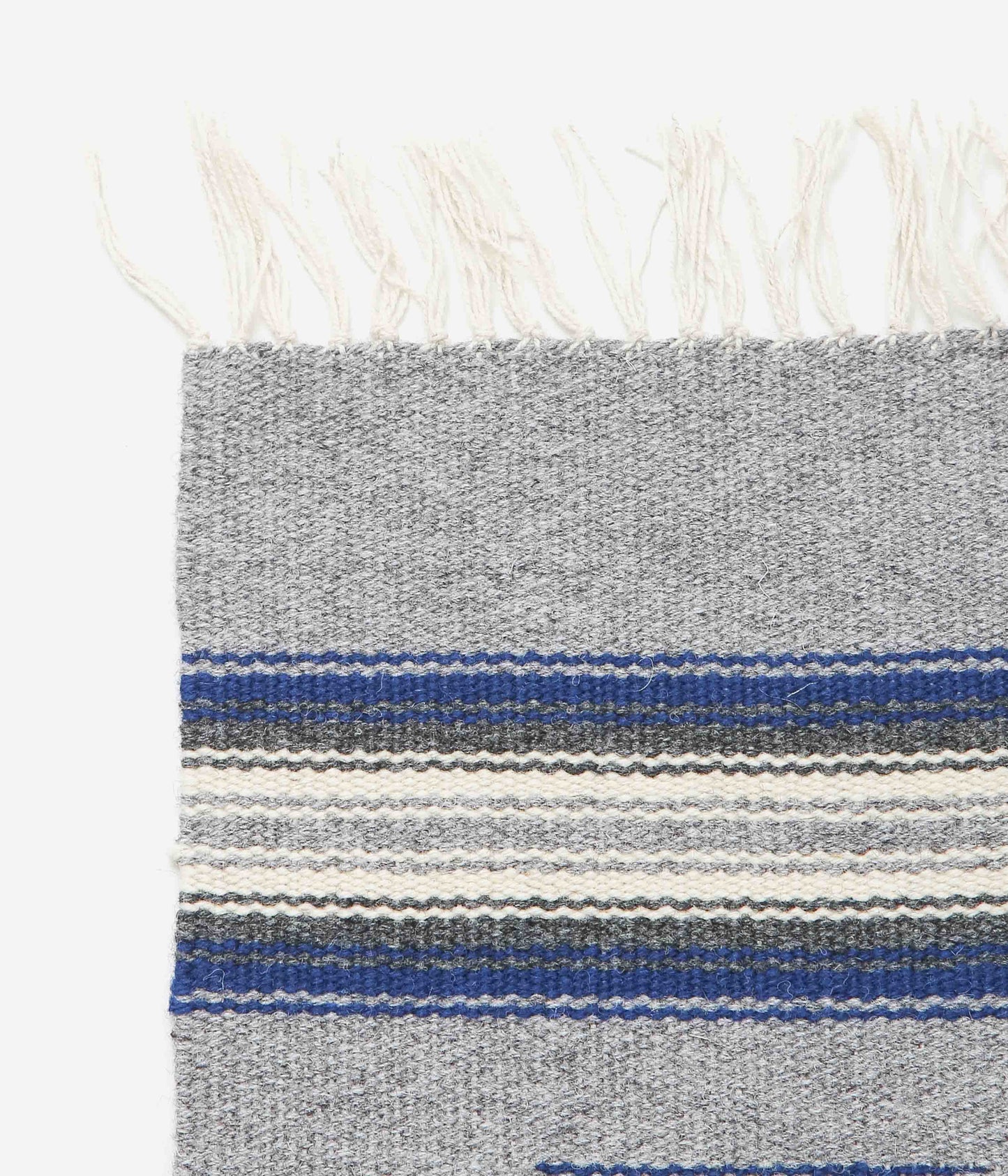 ORTEGA'S ''CHIMAYO RUG 48×24cm ROADRUNNER'' (GREY×NAVY)