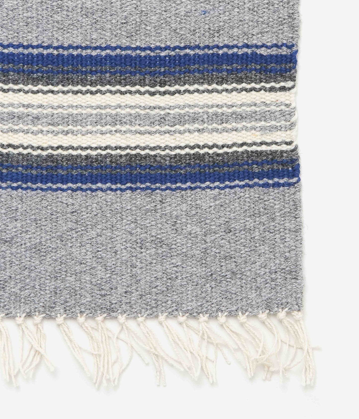 ORTEGA'S ''CHIMAYO RUG 48×24cm ROADRUNNER'' (GREY×NAVY)