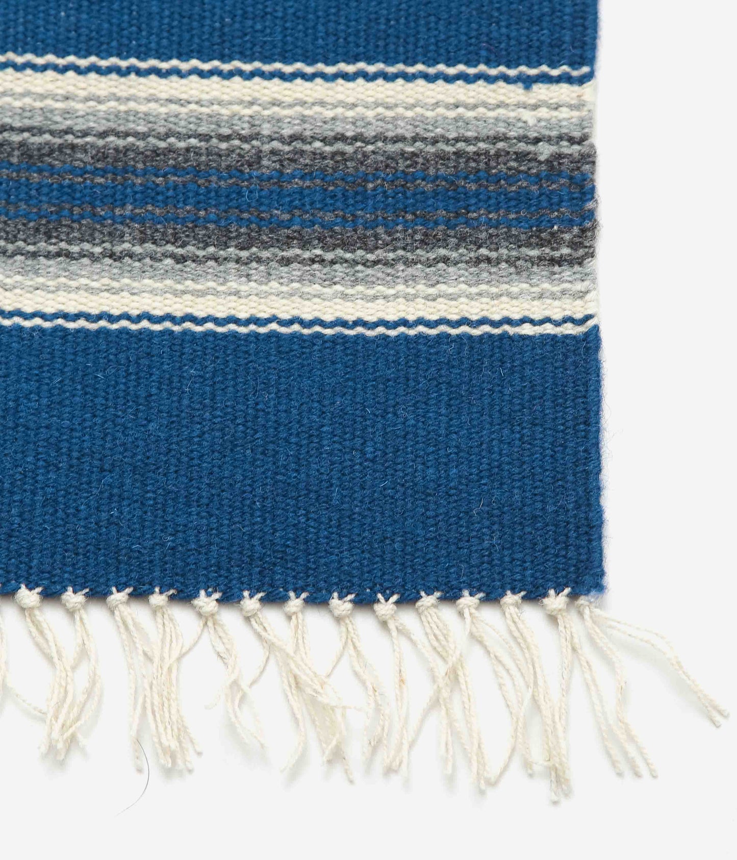 ORTEGA'S ''CHIMAYO RUG 48×24cm ROADRUNNER'' (NAVY×NATURAL)