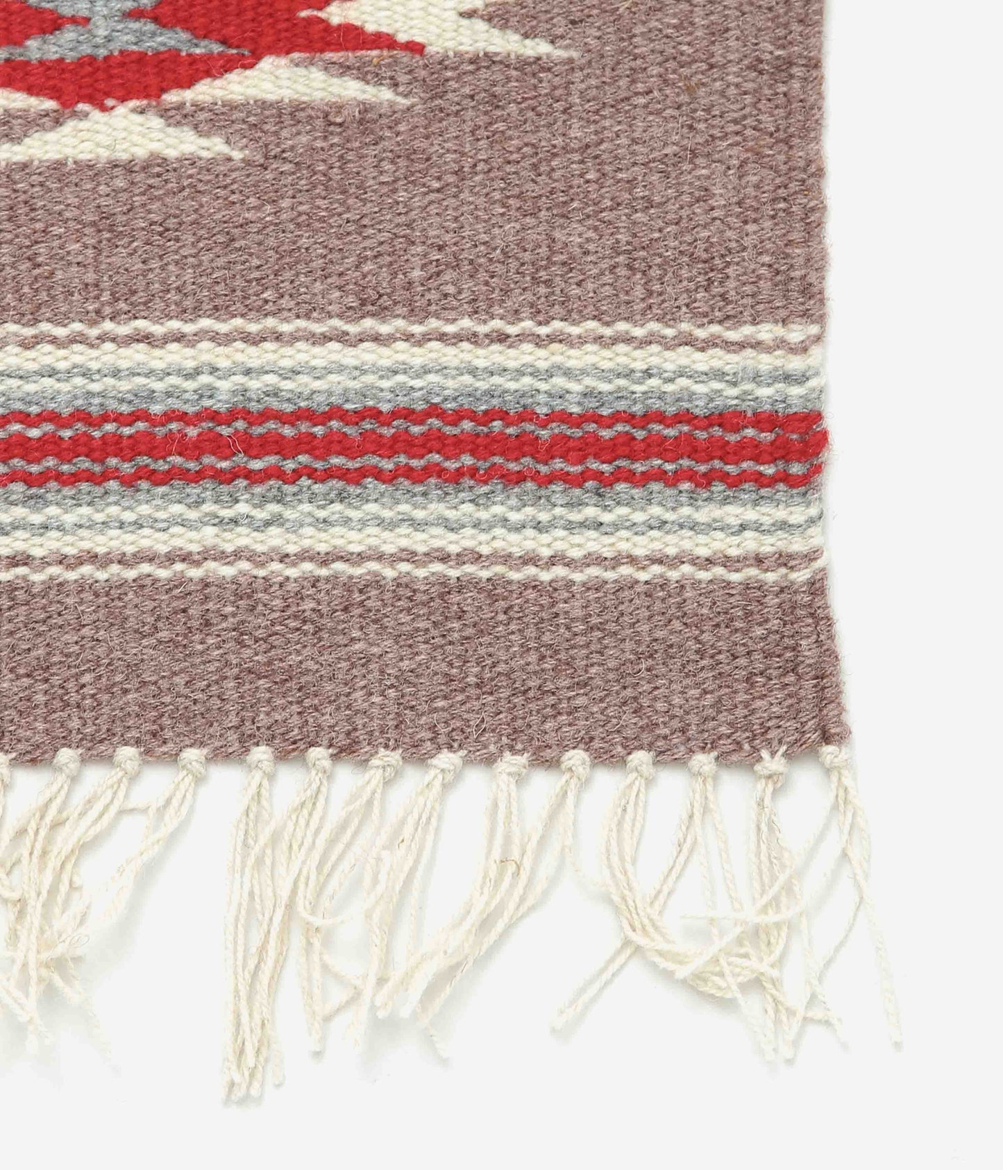 ORTEGA'S ''CHIMAYO RUG SQUARE 26×24cm'' (BRONZE×RED)