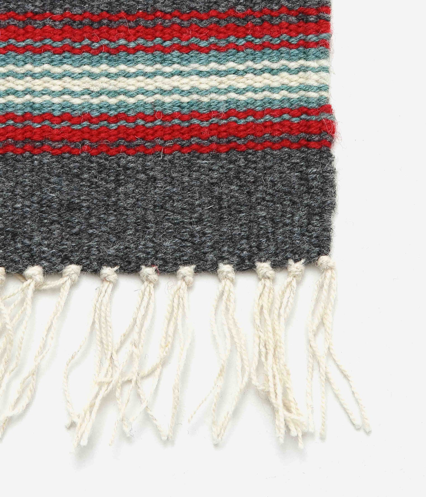 ORTEGA'S ''CHIMAYO RUG SQUARE 26×24cm'' (GREY ROADRUNNER)