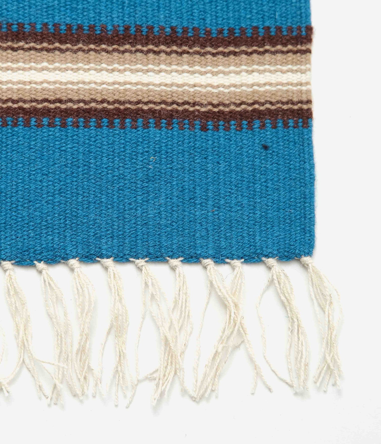 ORTEGA'S ''CHIMAYO RUG SQUARE 40×38cm'' (BLUE×BROWN)