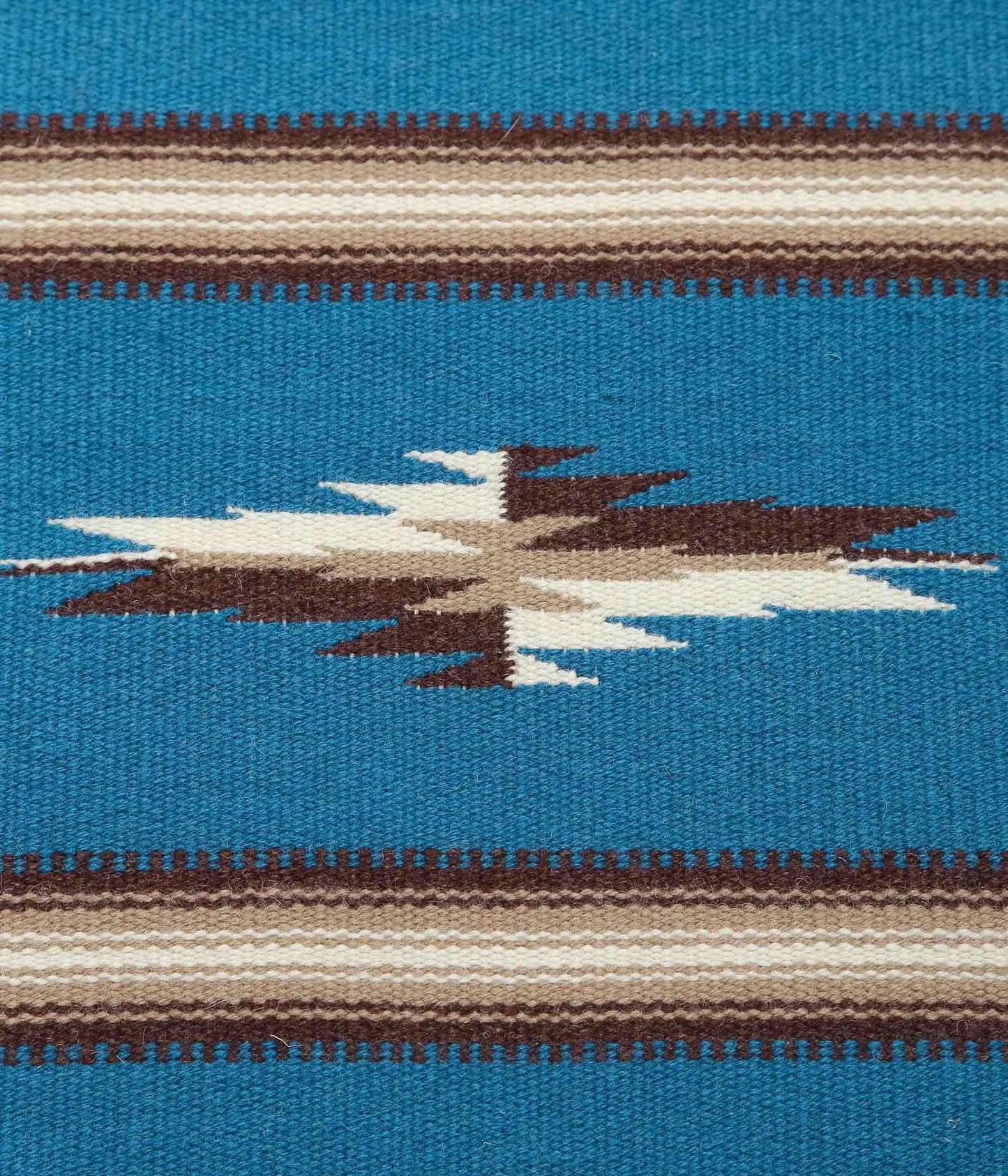 ORTEGA'S ''CHIMAYO RUG SQUARE 40×38cm'' (BLUE×BROWN)