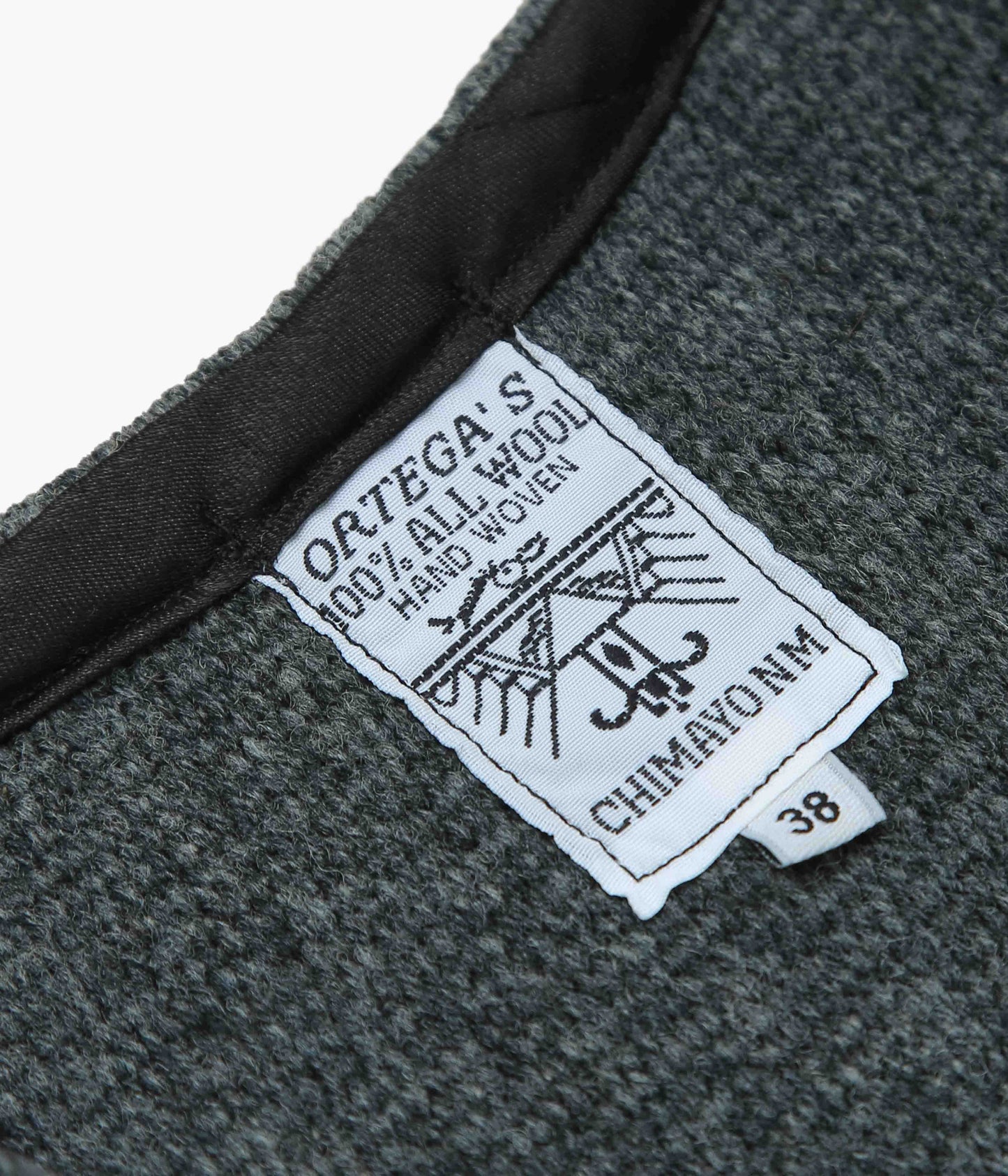 ORTEGA'S ''CHIMAYO VEST'' (CHARCOAL)