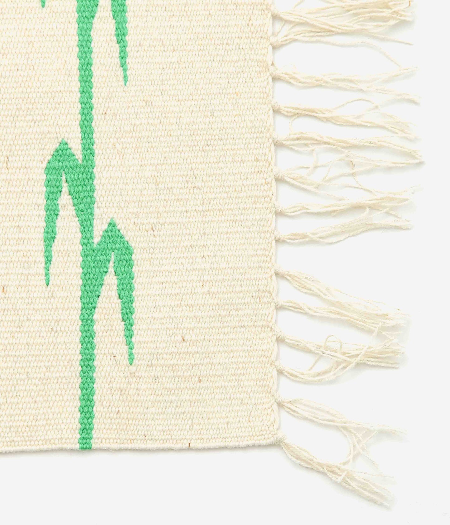 ORTEGA'S ''CHIMAYO "YEI" RUG 46×38cm'' (NATURAL×GREEN)