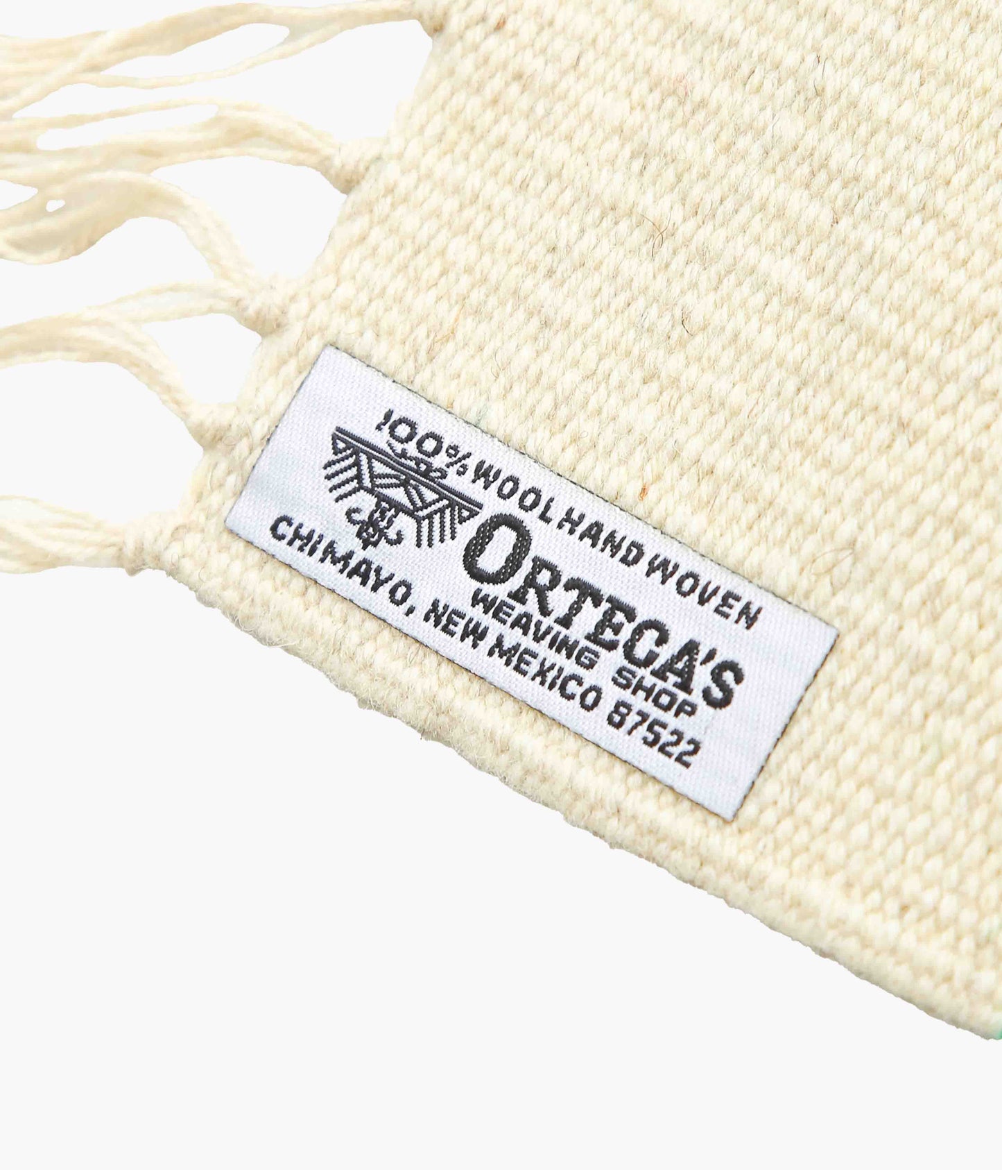 ORTEGA'S ''CHIMAYO "YEI" RUG 46×38cm'' (NATURAL×PURPLE)