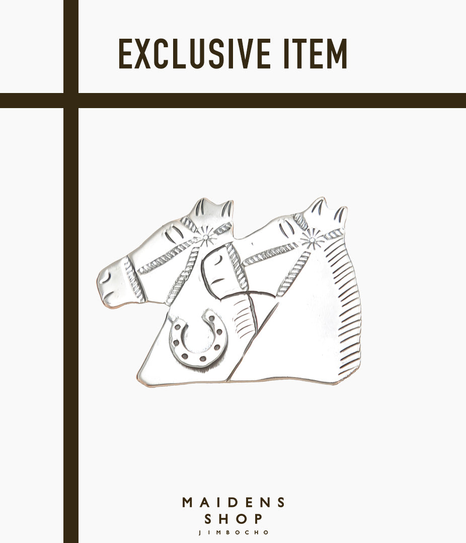ota ''HORSE BROOCH'' (SILVER)