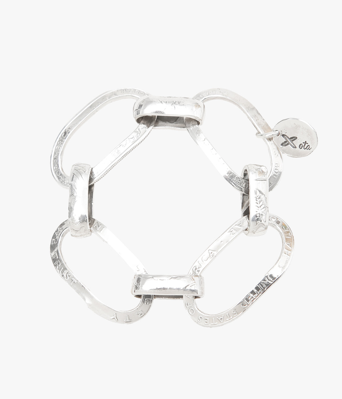 ota ''4 CIRCLES BRACELET'' (SILVER)