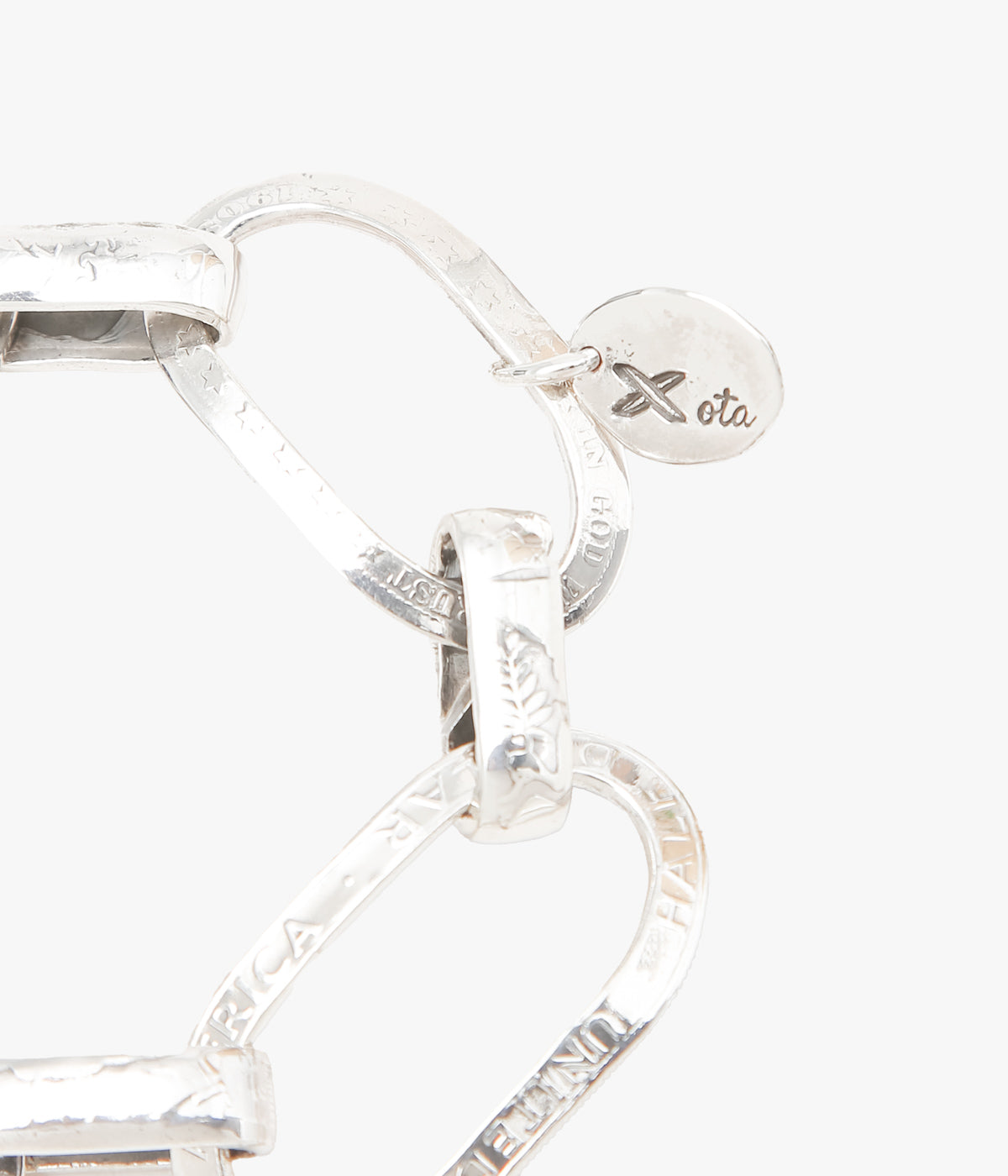 ota ''4 CIRCLES BRACELET'' (SILVER)