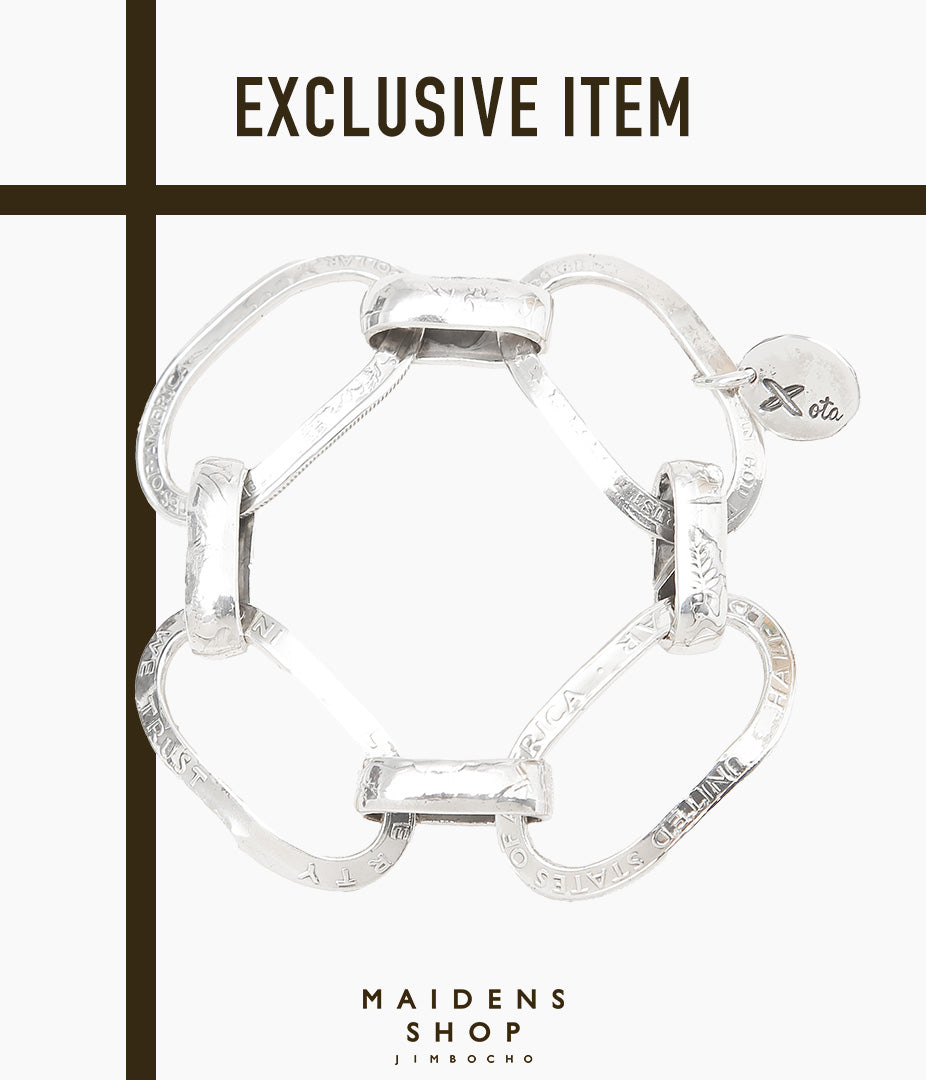 ota ''4 CIRCLES BRACELET'' (SILVER)