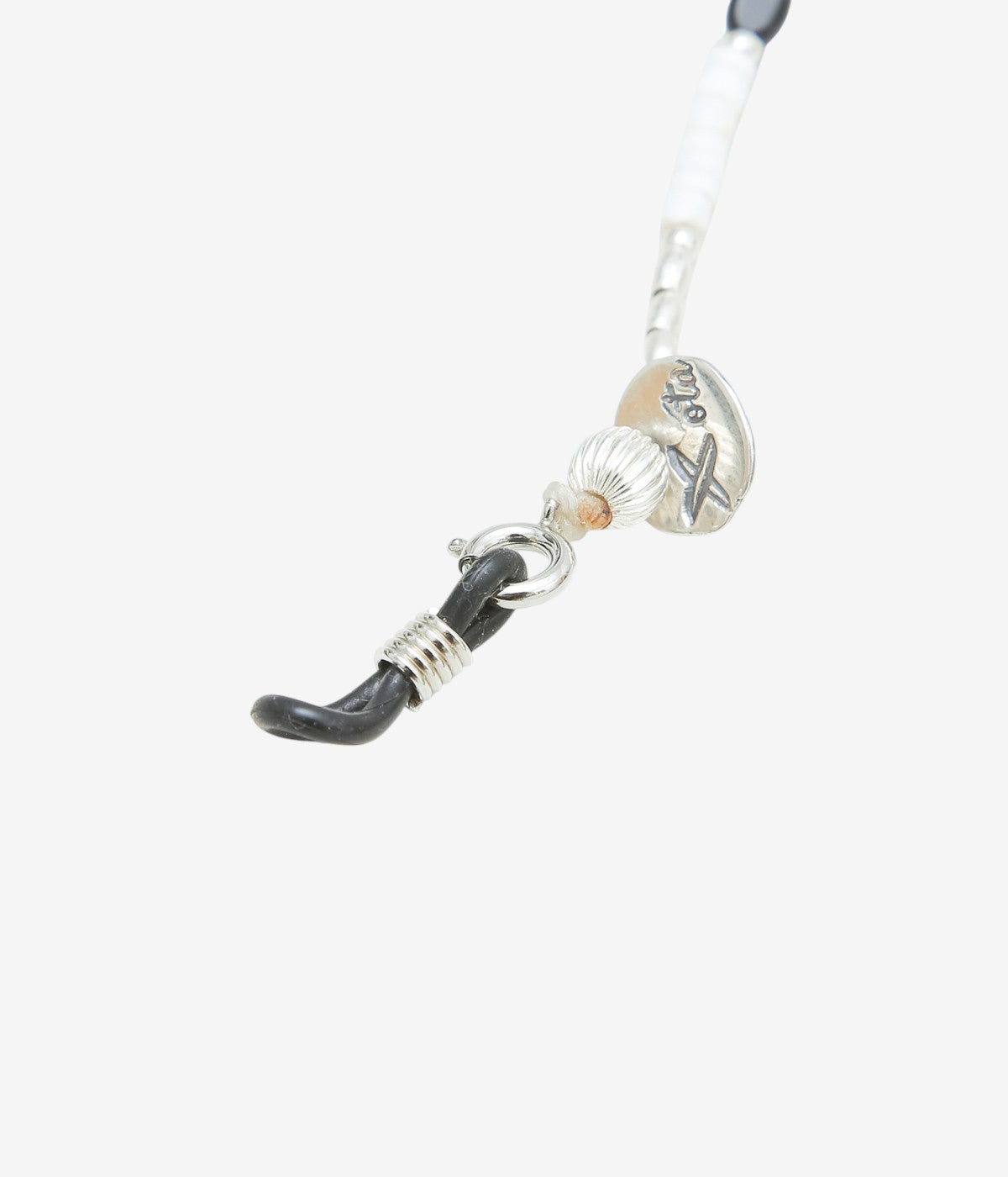 OTA "FETISH GLASS CORD/ANTIQUE BEADS 2" (BLACK)