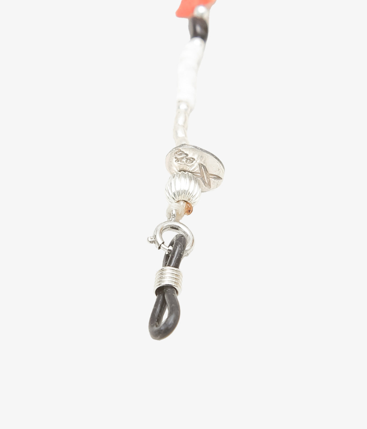 OTA ''FETISH GLASS CORD/ANTIQUE BEADS 5'' (BLACK)
