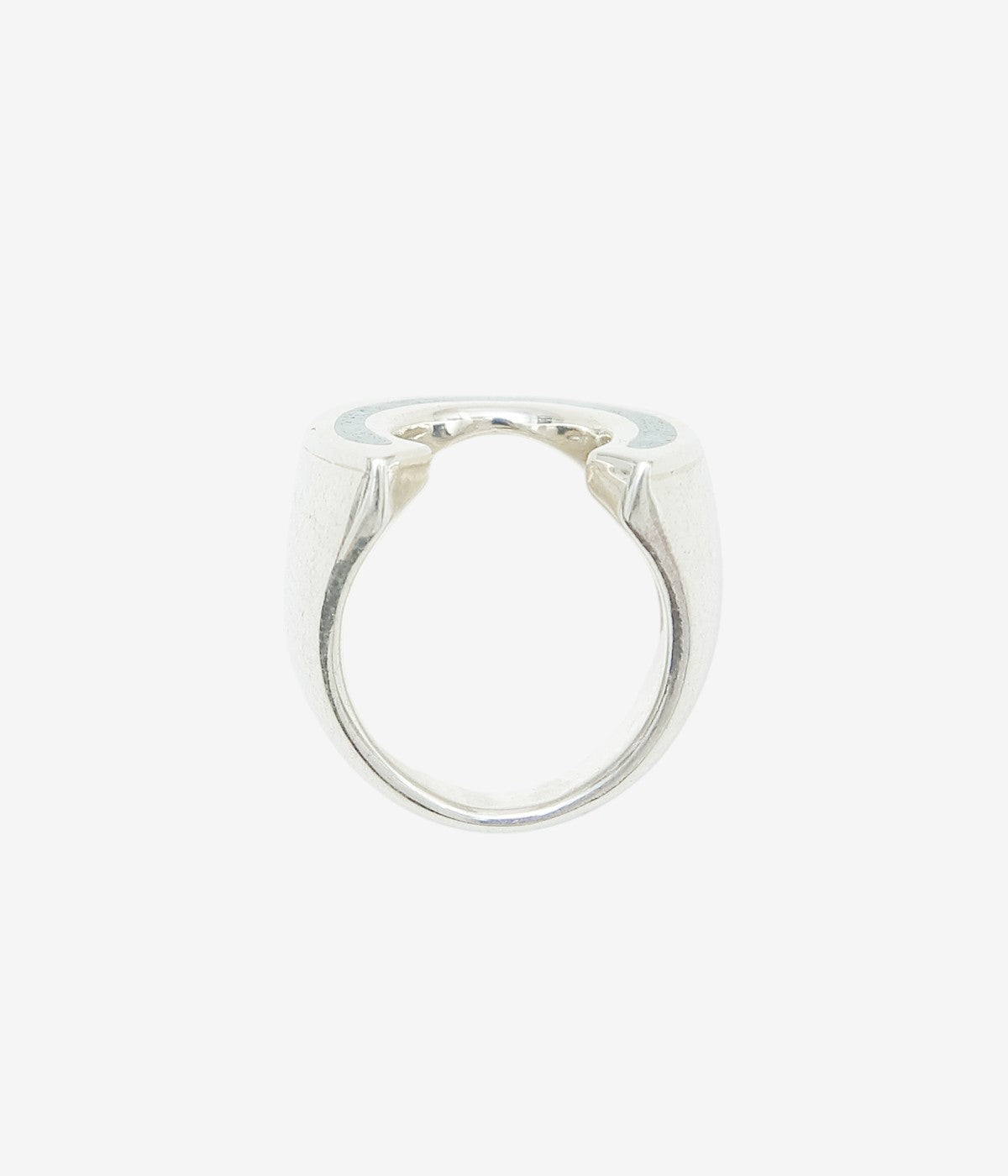 OTA "HORSESHOE RING" (SILVER/TURQUOISE)